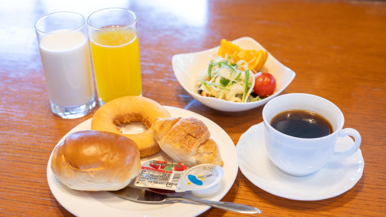 【朝食ビュッフェ】一日の元気は朝食から