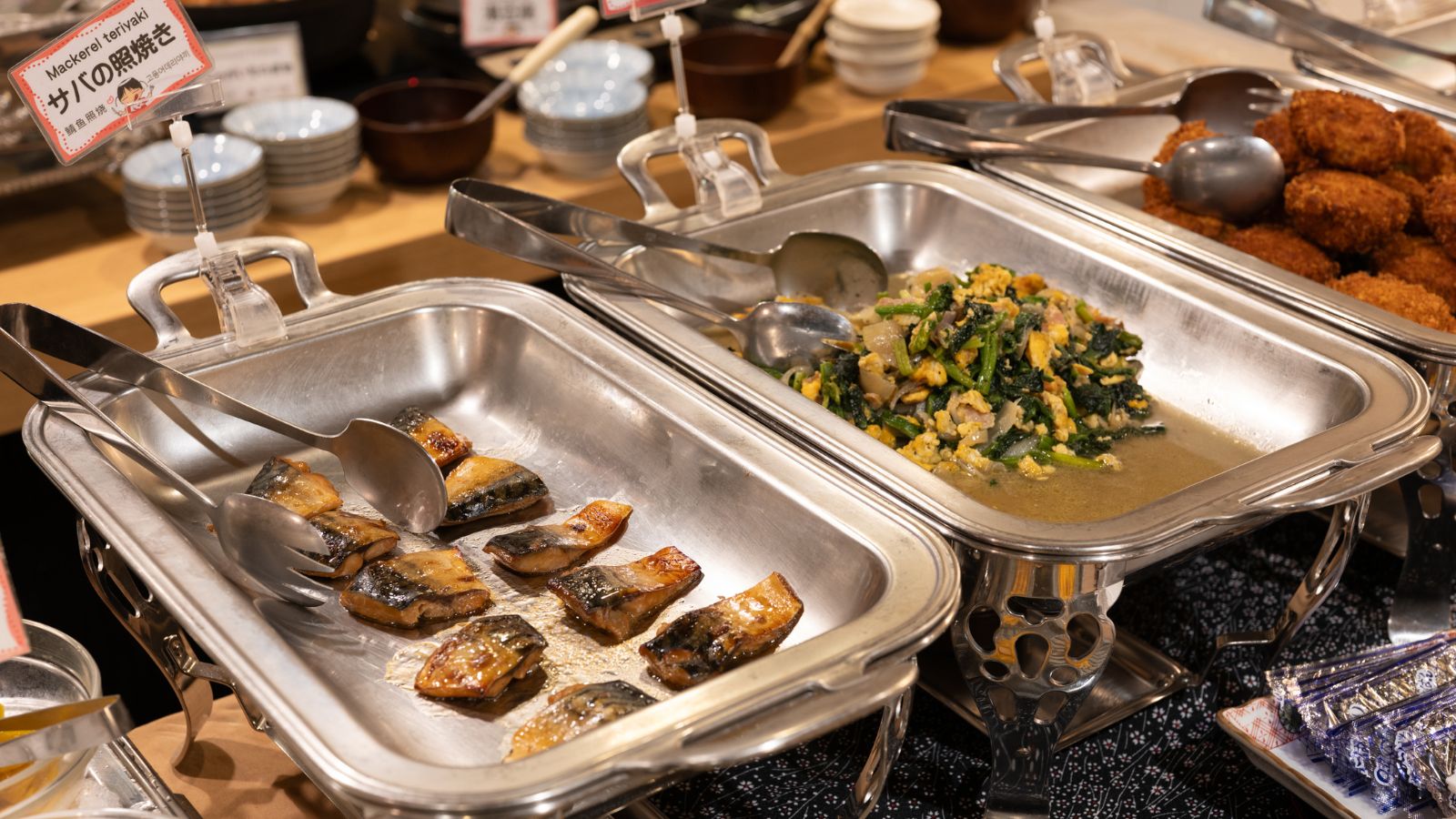 【朝食ビュッフェ】一日の元気は朝食から