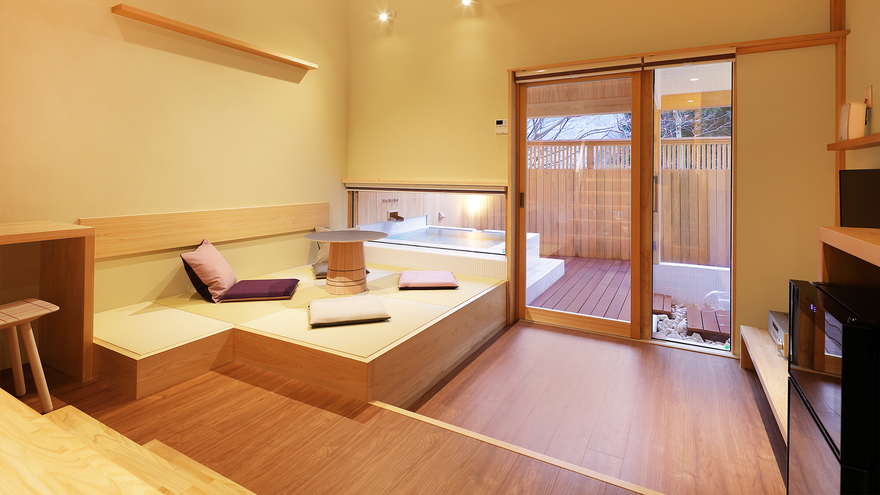 【禁煙】スイート　MOMIJI　半露天風呂付ツイン　63平米