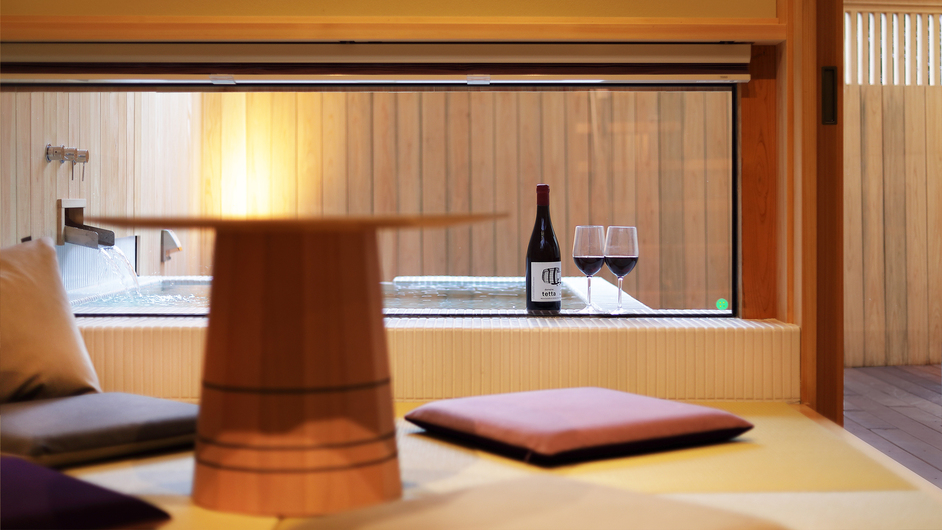 【禁煙】スイート　MOMIJI　半露天風呂付ツイン　63平米