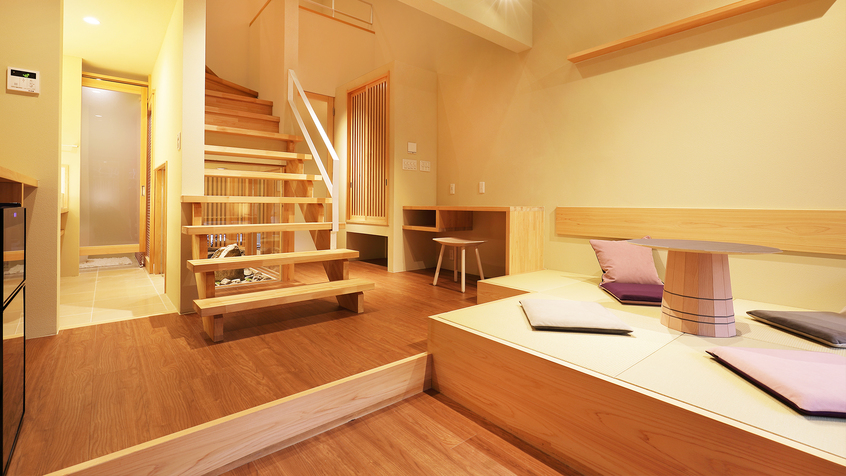 【禁煙】スイート　MOMIJI　半露天風呂付ツイン　63平米