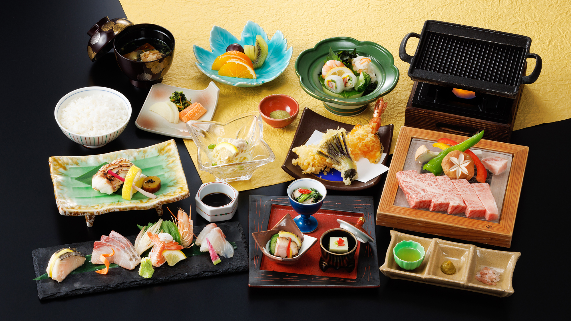 千屋牛ステーキ会席