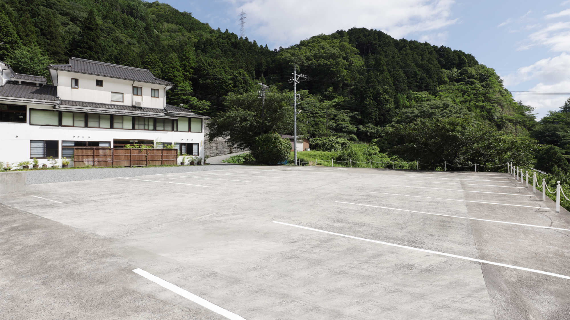 第1駐車場(当館裏側)