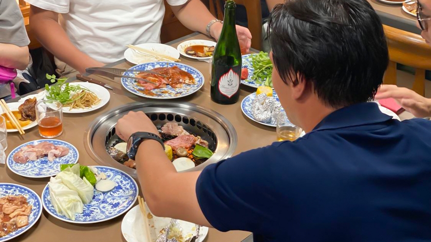 ・【BBQ】室内でもBBQが楽しめて雨の日も安心です