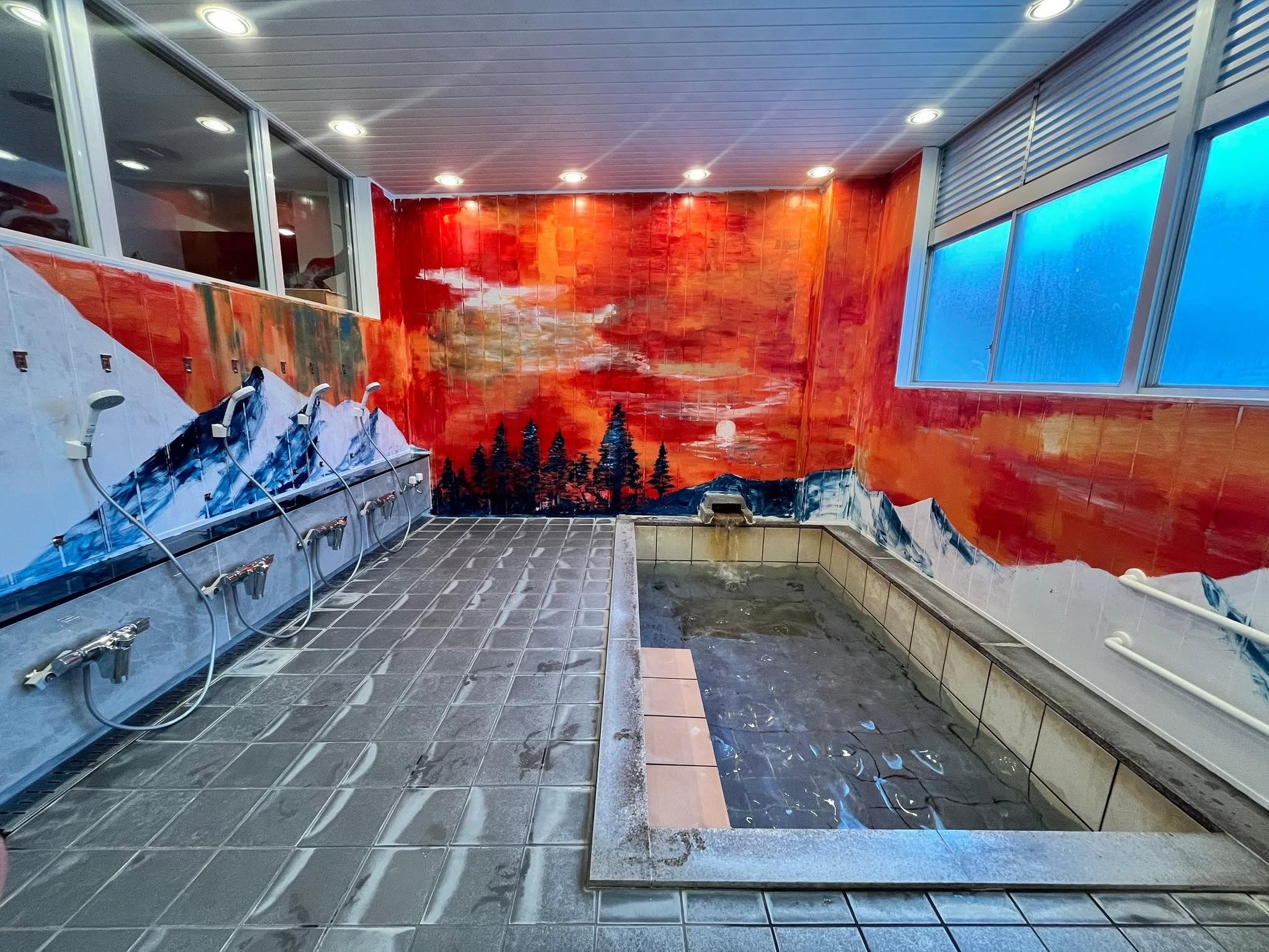 大浴場（大）「夕景志賀」