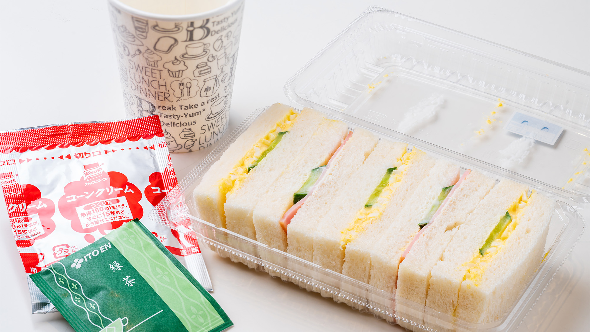 ◆【朝食】サンドイッチ（スープ付）