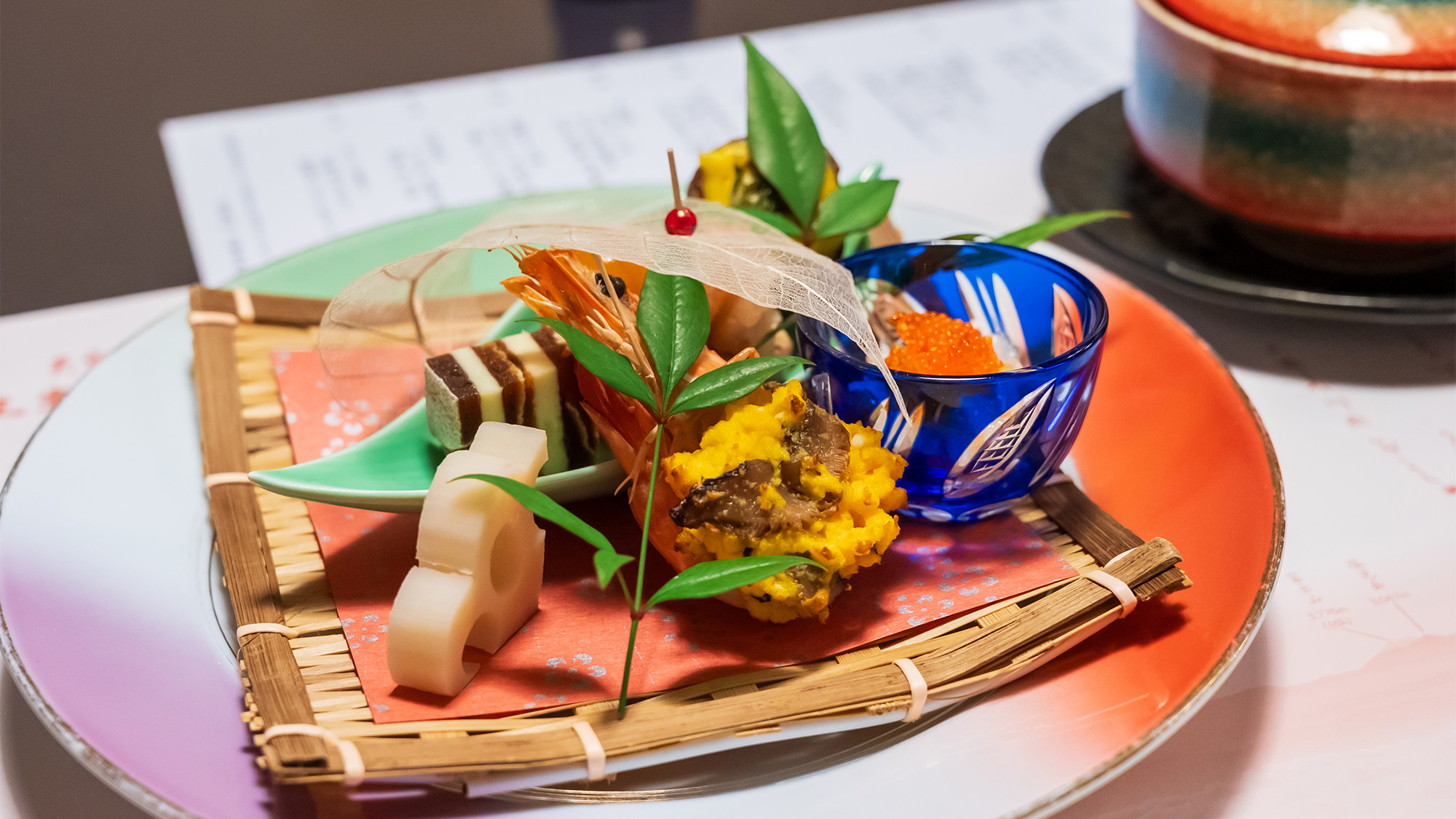 ◆【夕食】前菜／初春盛り