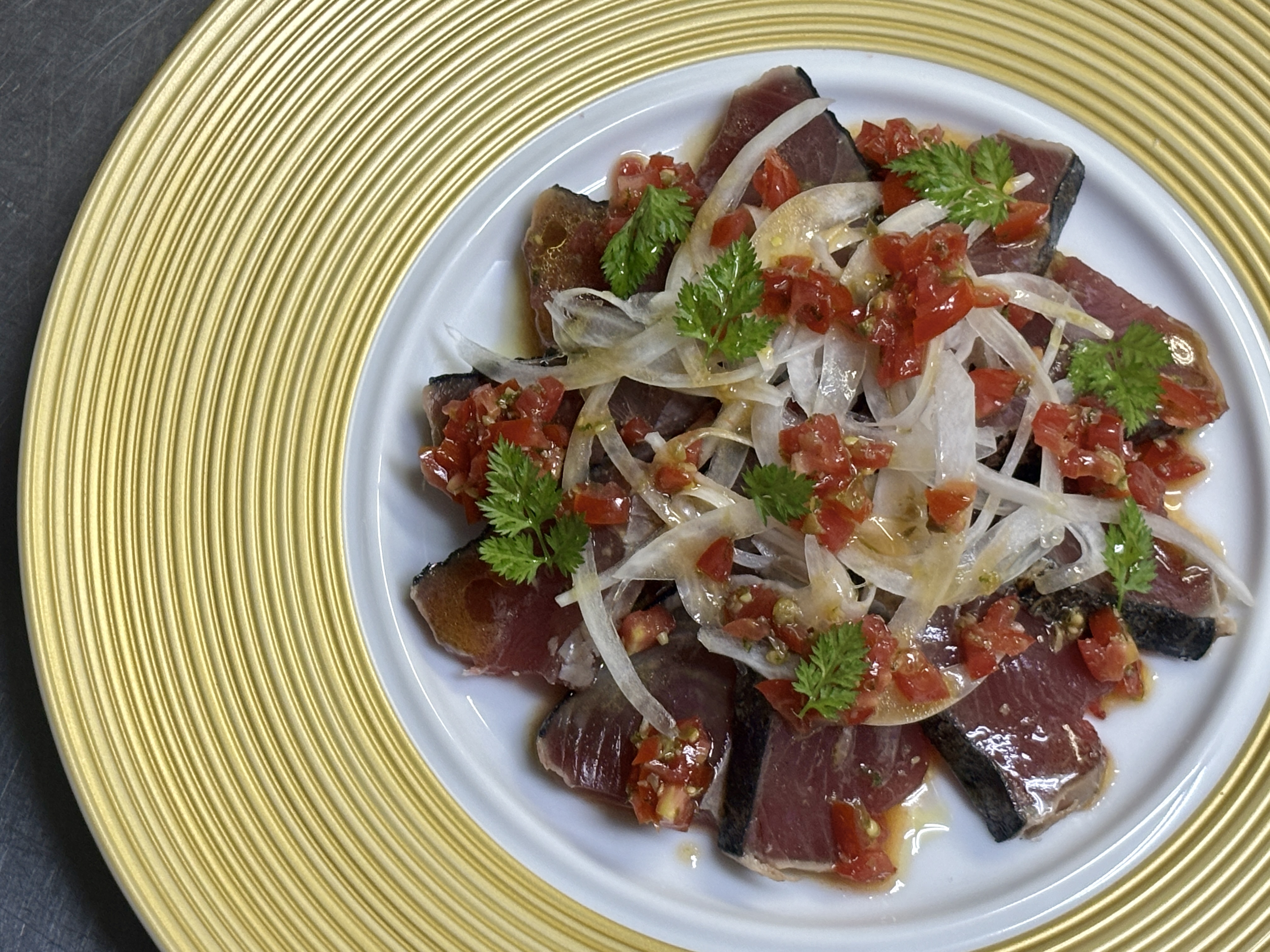 萩産鮮魚のカルパッチョ