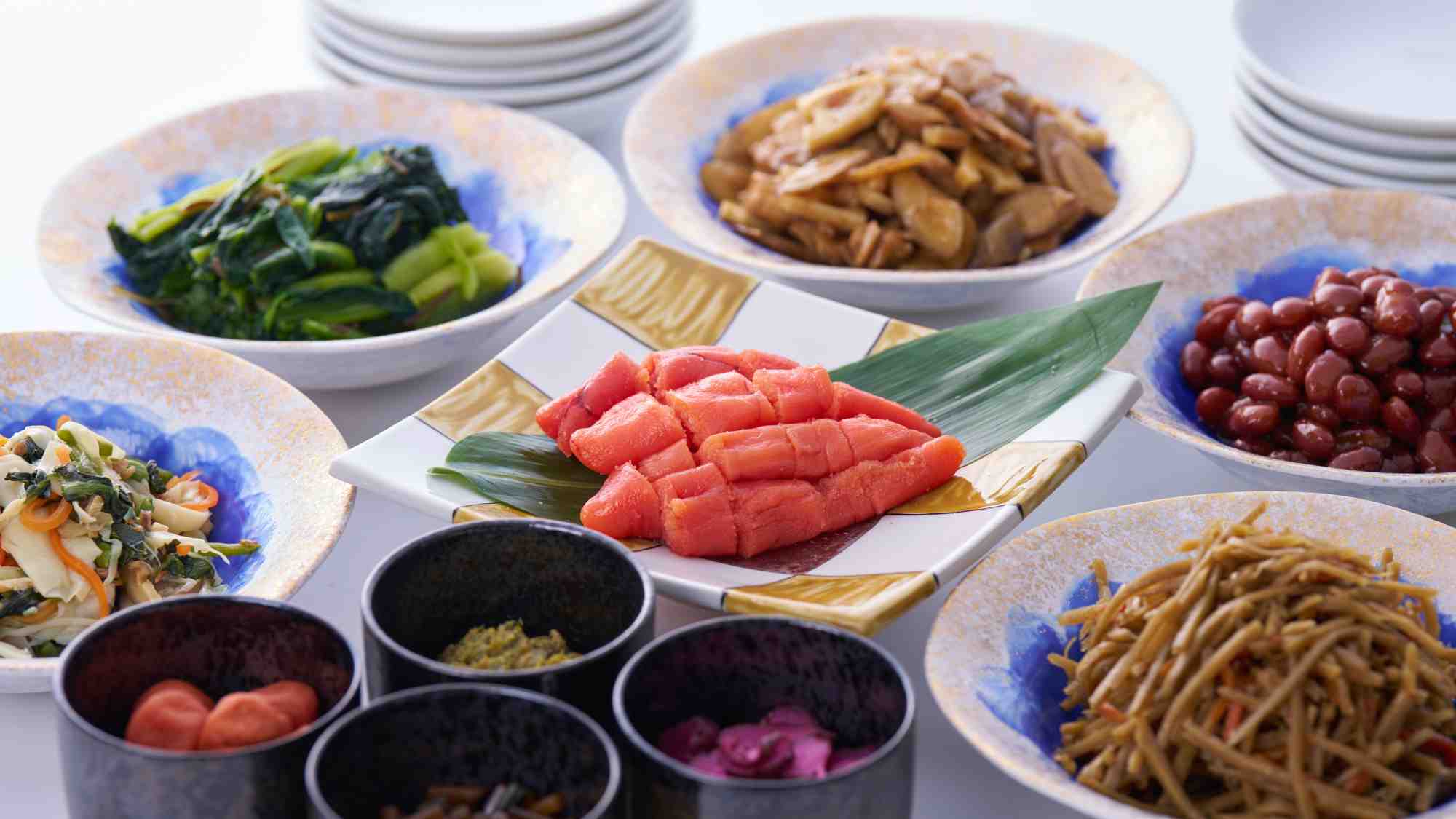 【朝食ブッフェ】北海道食材と手作りにこだわった料理の数々。料理長こだわり特製メニューは要チェック！