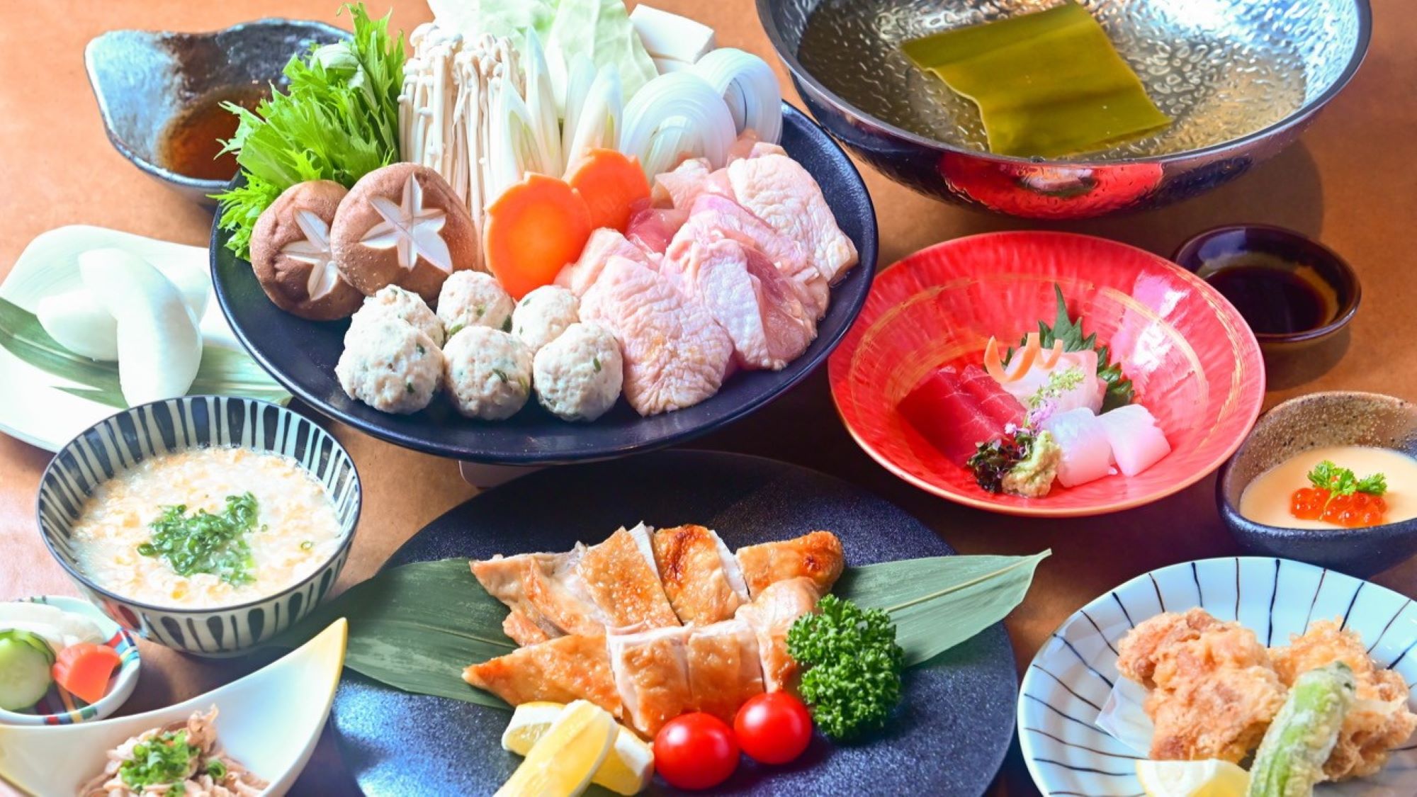 水炊き【牡丹】コース