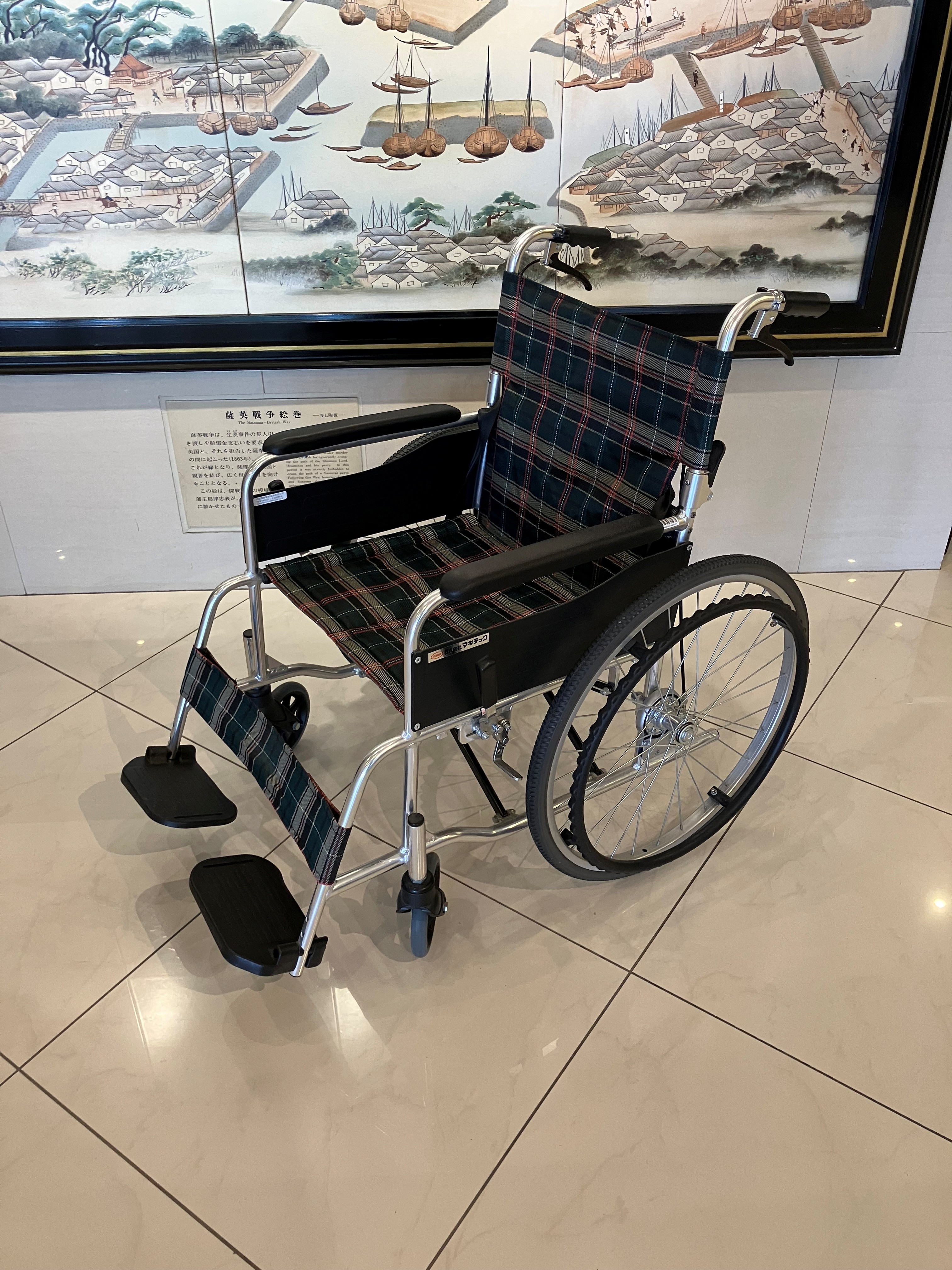 車いすの貸出ございます