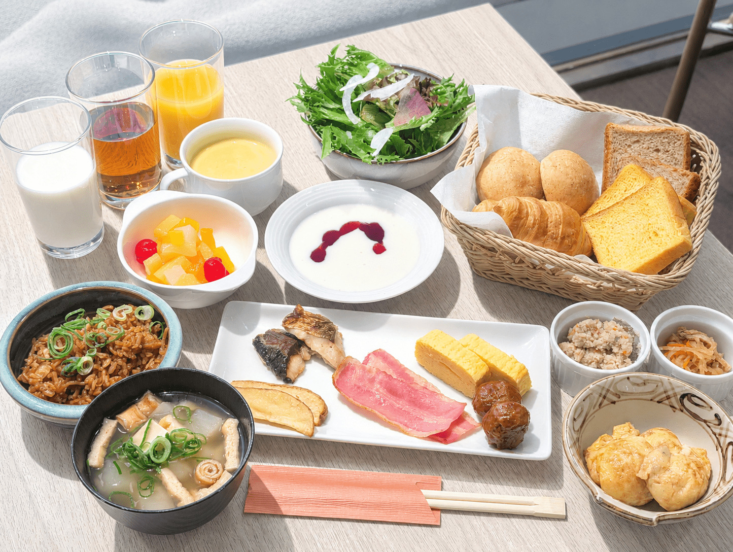 2026年6月1日　朝食ビュッフェ・リニューアル