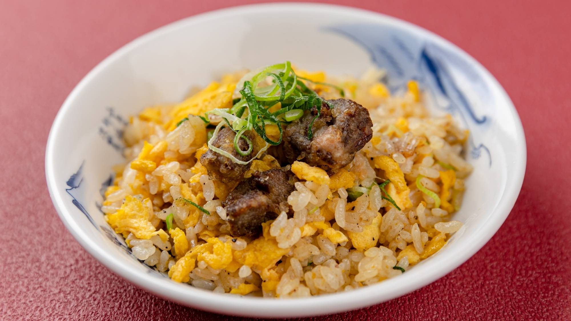 【春バイキング】アツアツの牛肉入り炒飯をいただけます