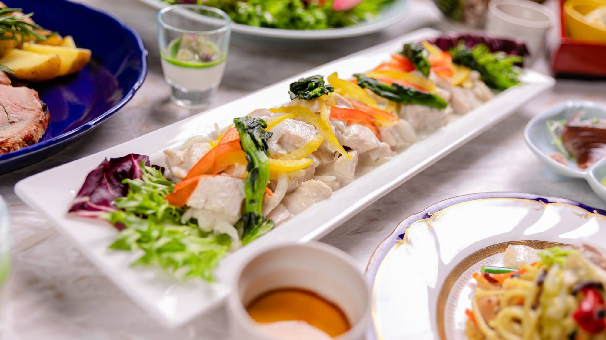 【春バイキング】洋風サラダも手軽に取り入れて栄養バランス...