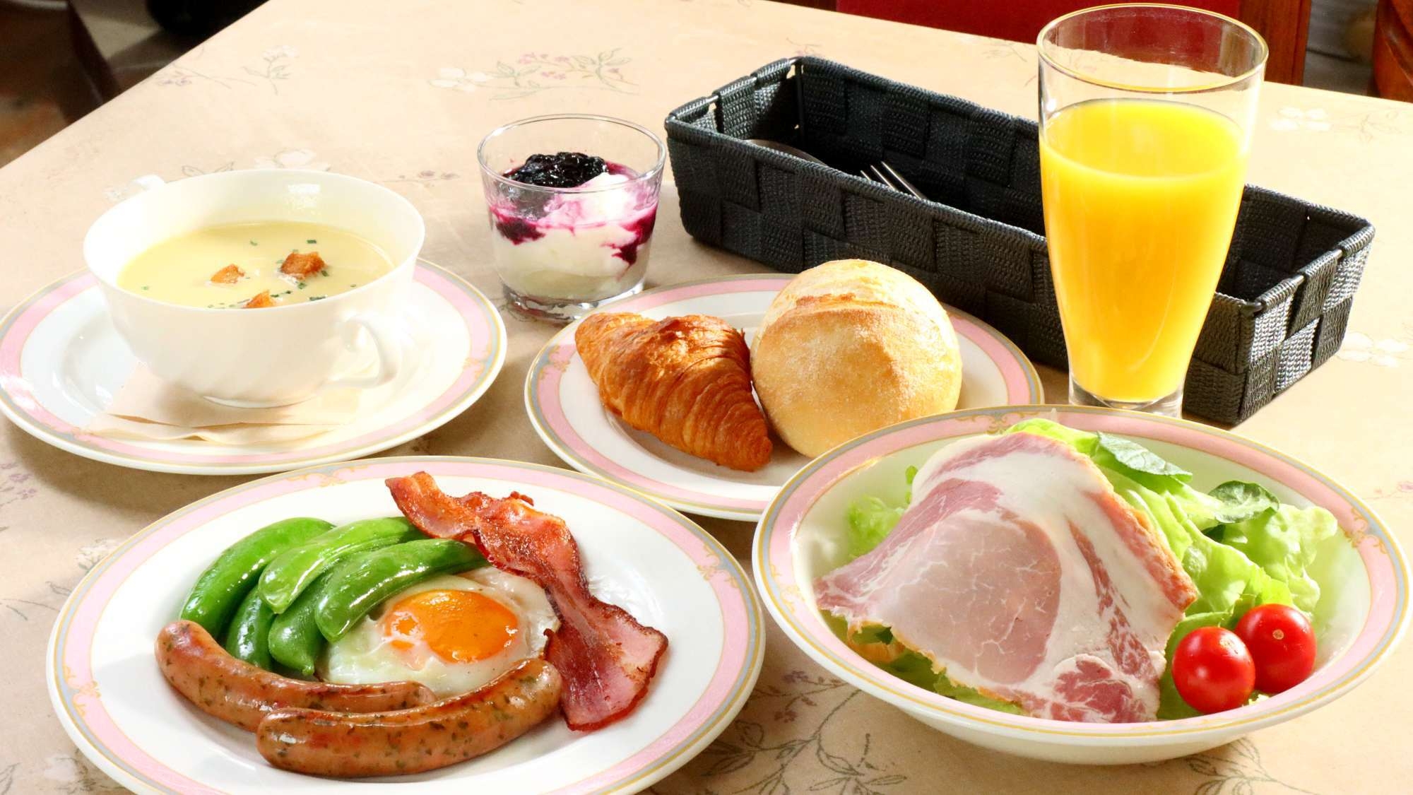 【1泊朝食付】爽やかな風を感じながら…清里のペンションでのんびり朝ごはん★