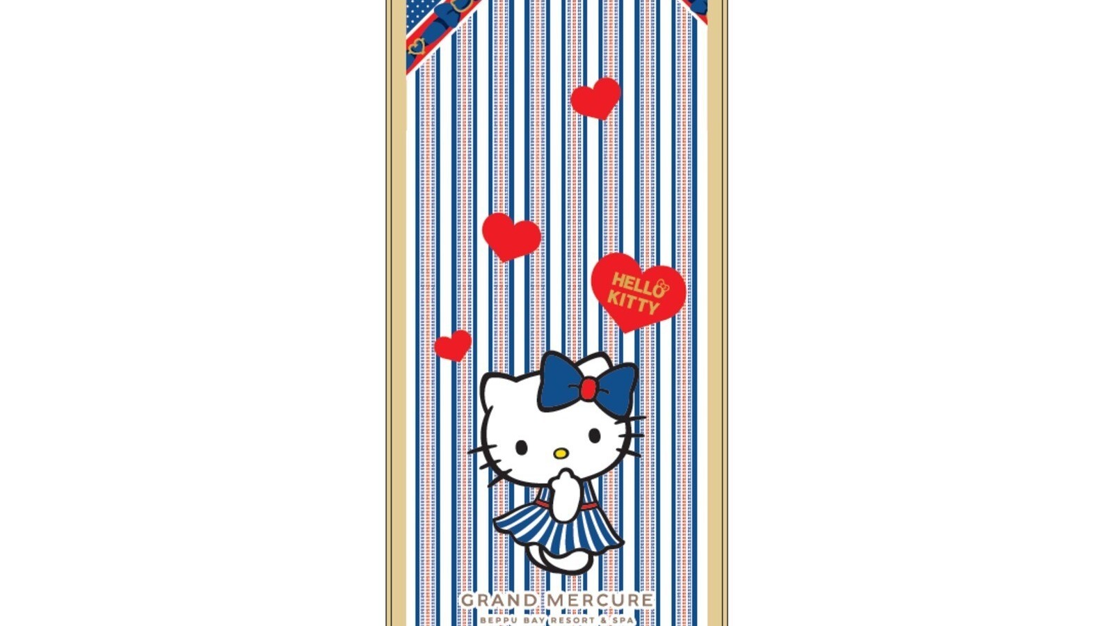 フェイスタオル／ハローキティリゾート