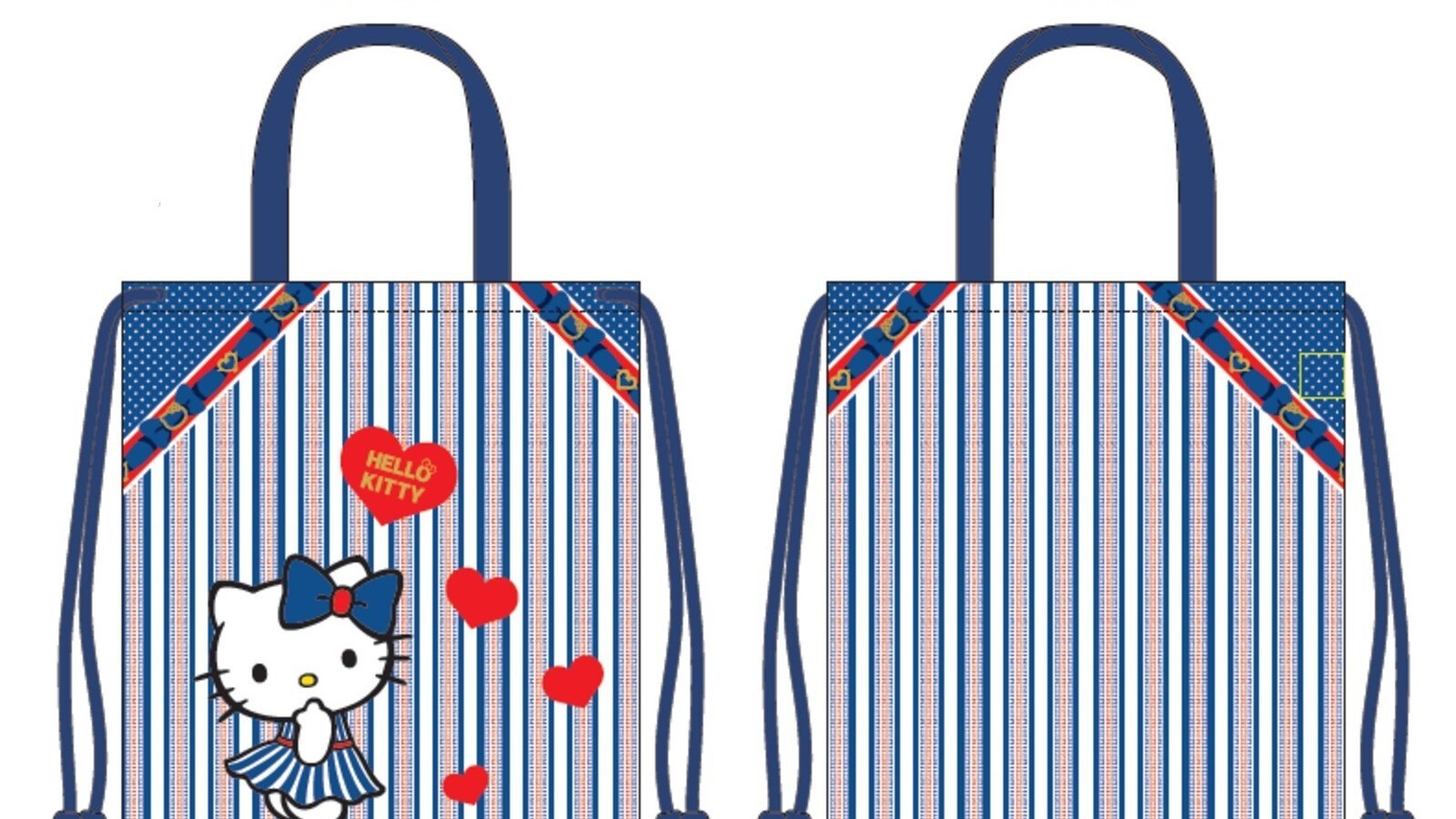 ナップサック／ハローキティリゾートご宿泊者対象