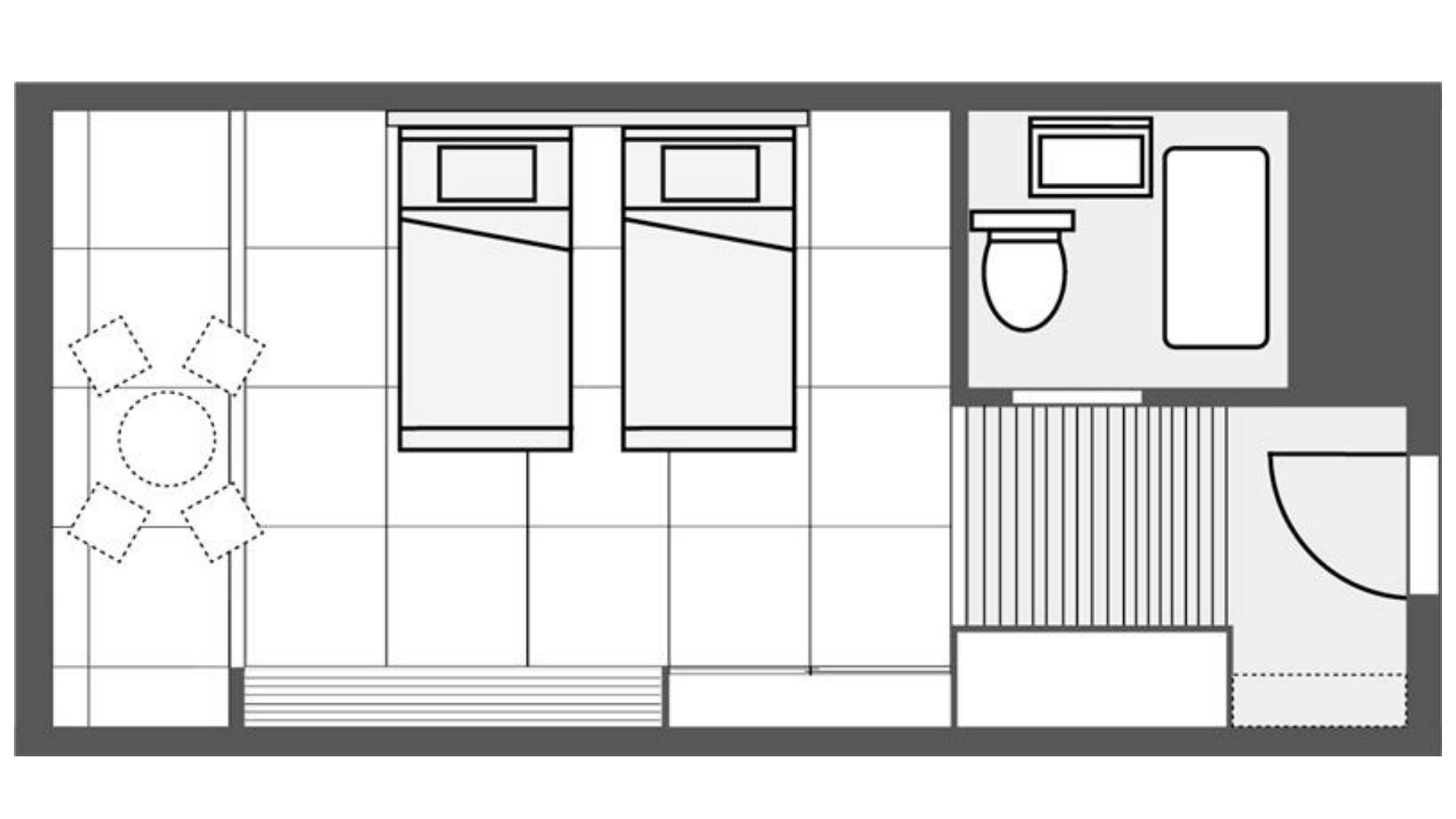 和モダンファミリールーム