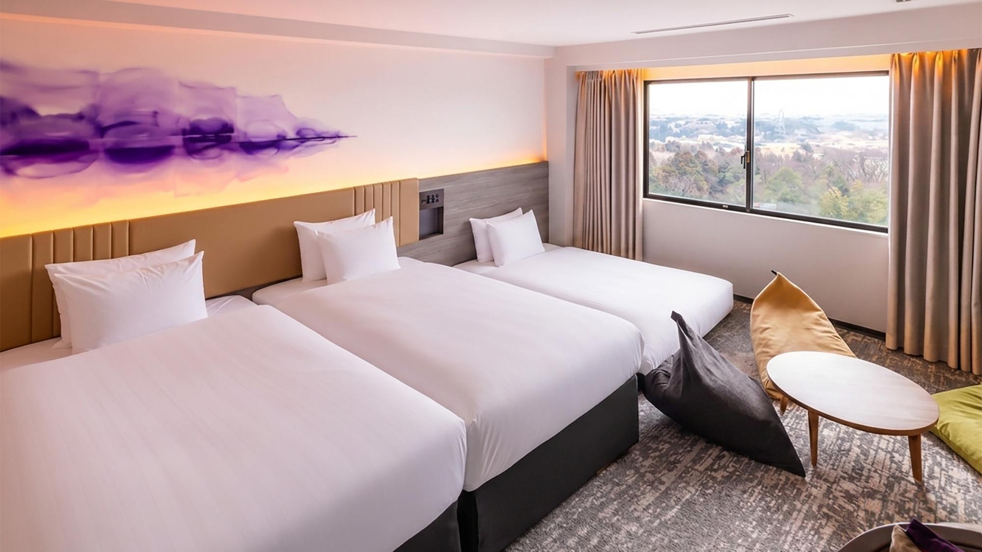 ■ファミリースーペリアルーム靴を脱いでゆったりとおくつろぎいただける、リラックス空間のお部屋