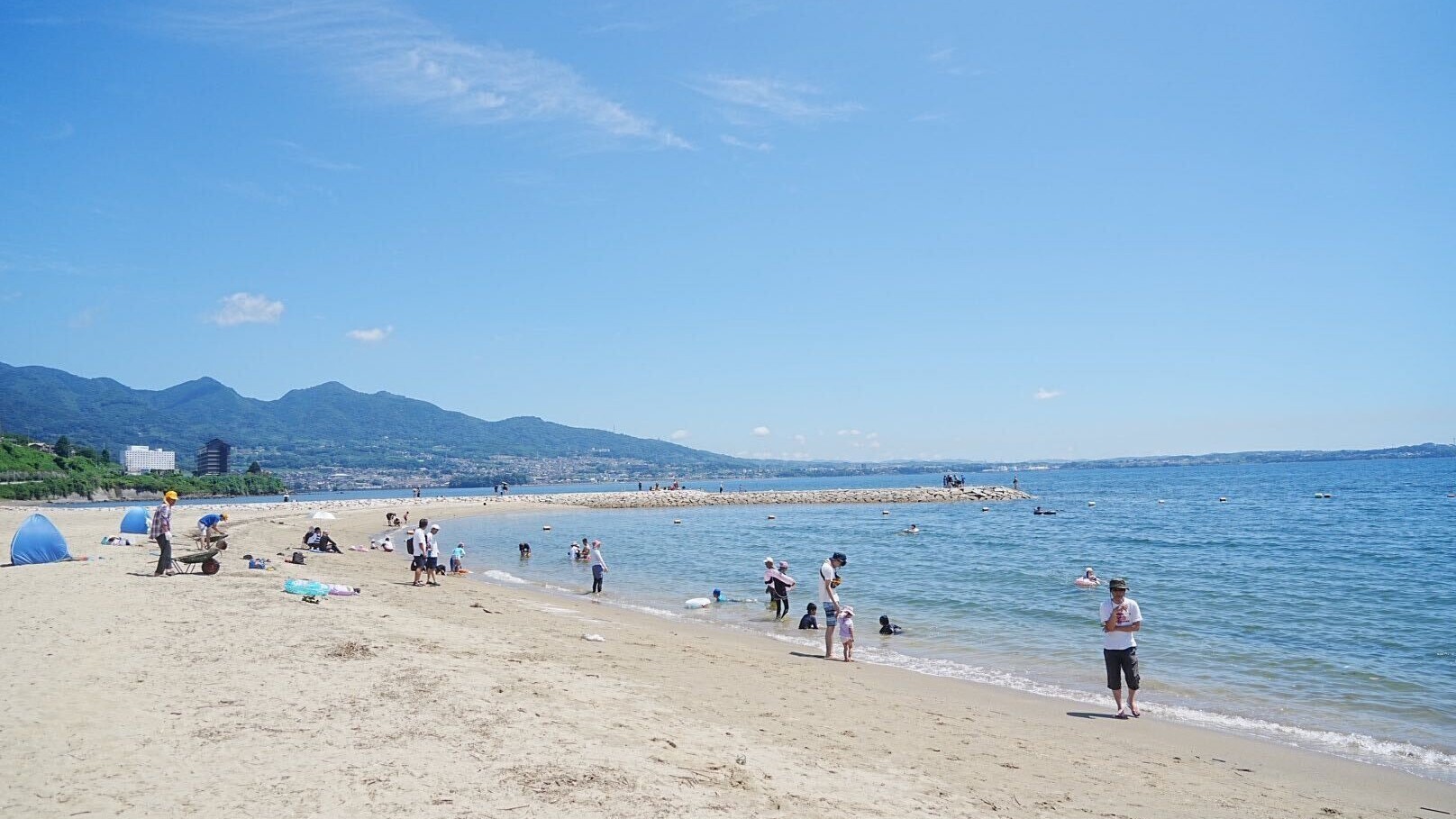 【ビーチ情報】関の江海水浴場