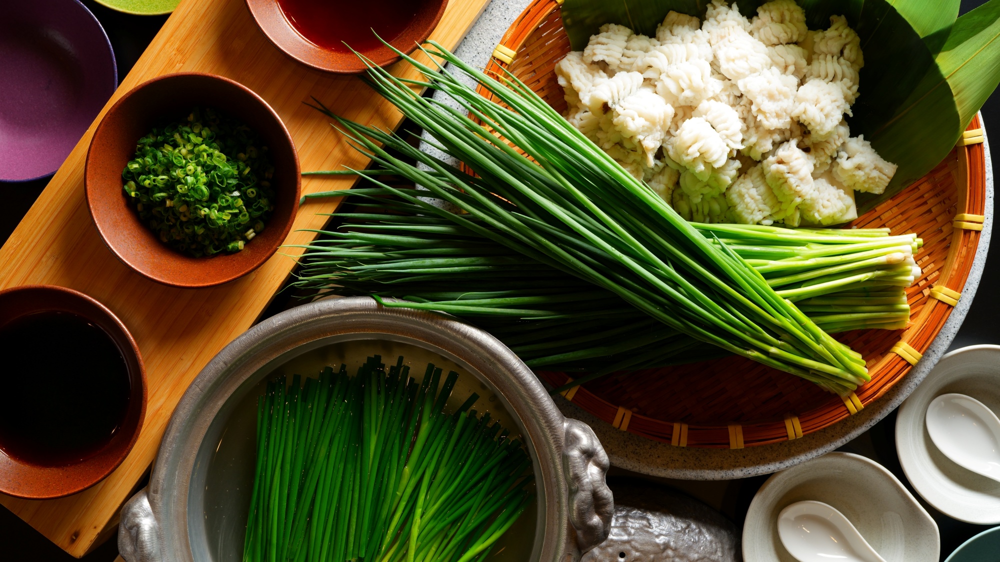 味一ネギと大分県産はもしゃぶ（秋）