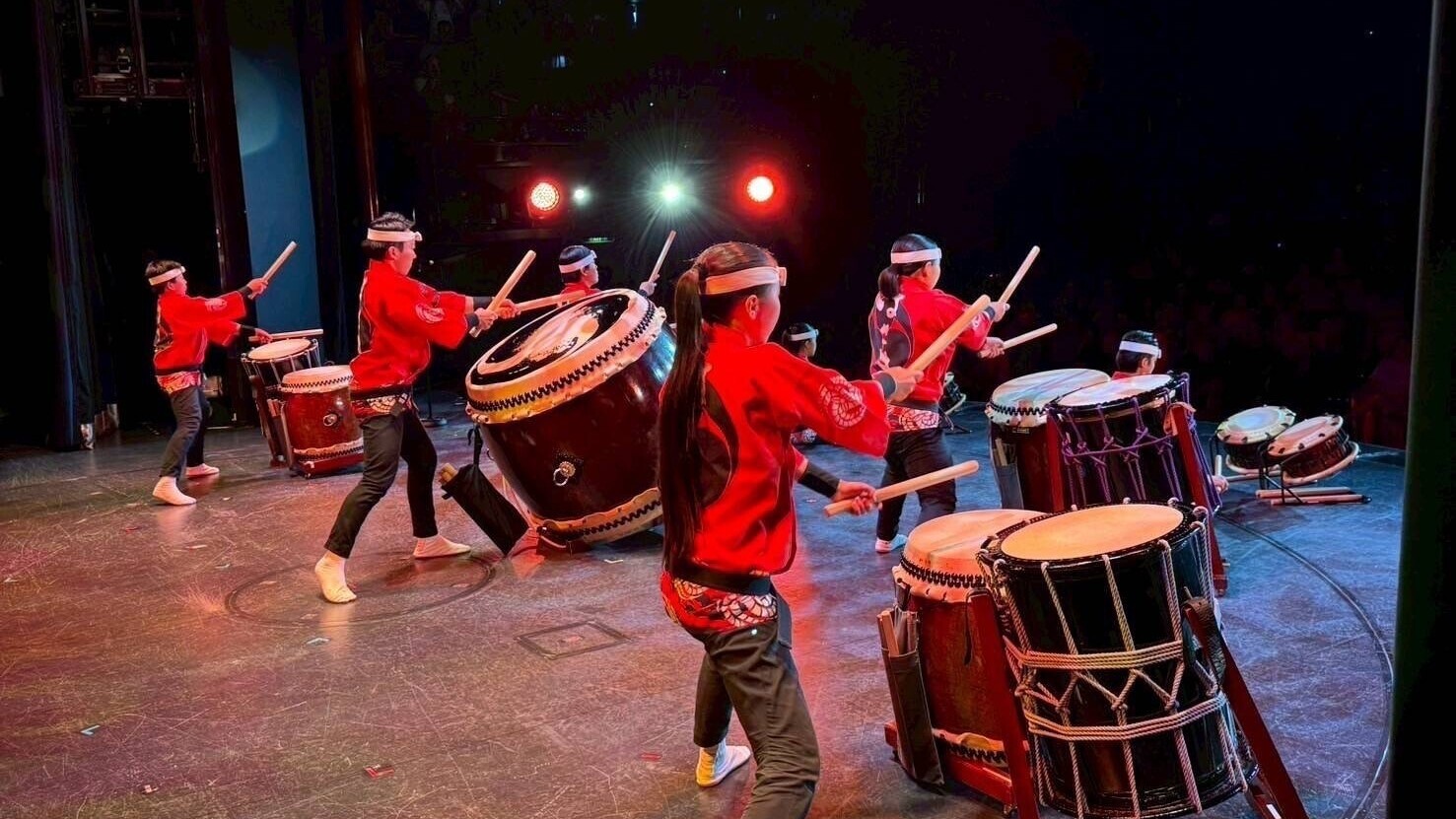 【正月イベント】由布院はさま太鼓