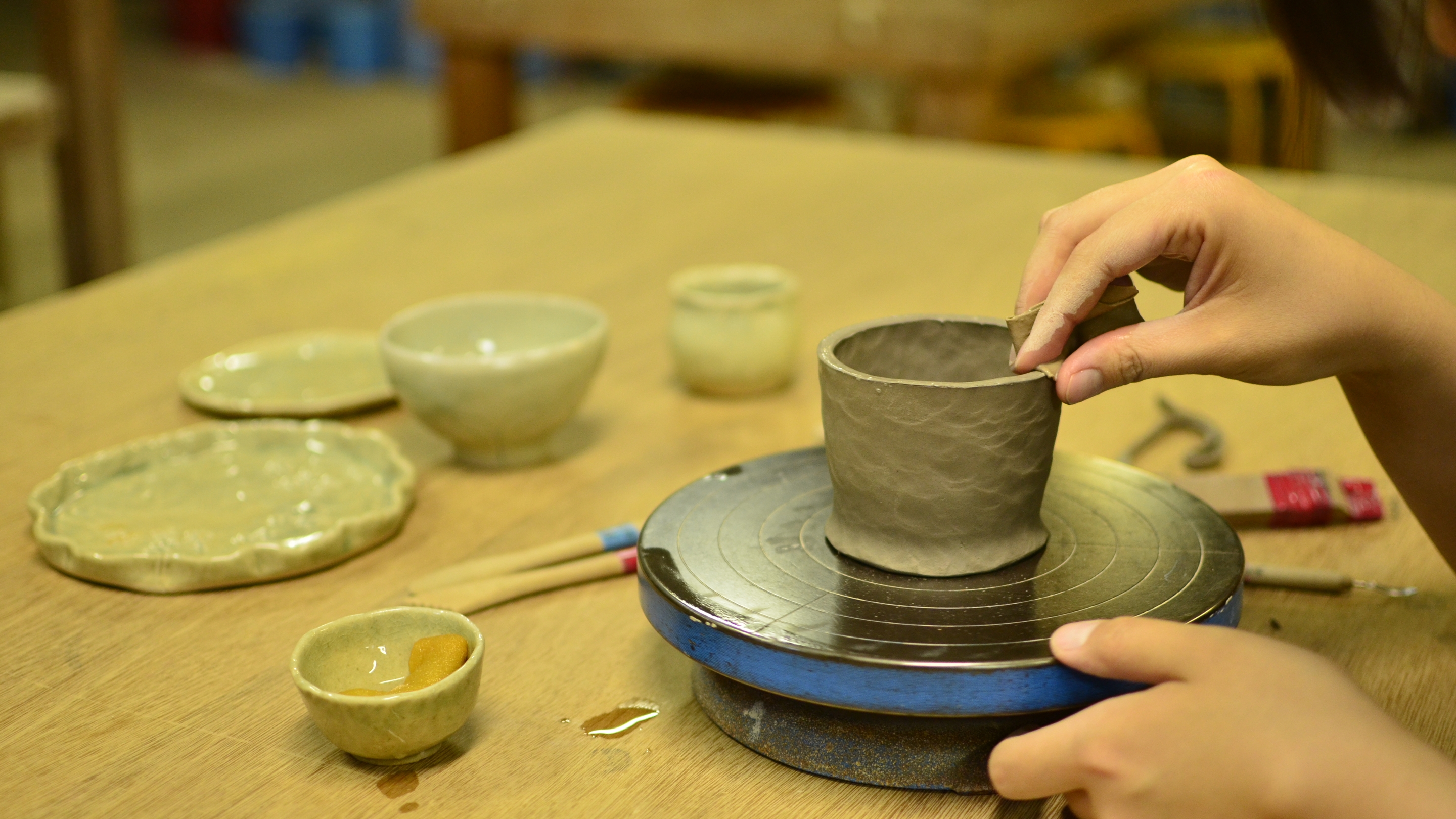 愛美工房陶芸教室（手びねり体験）