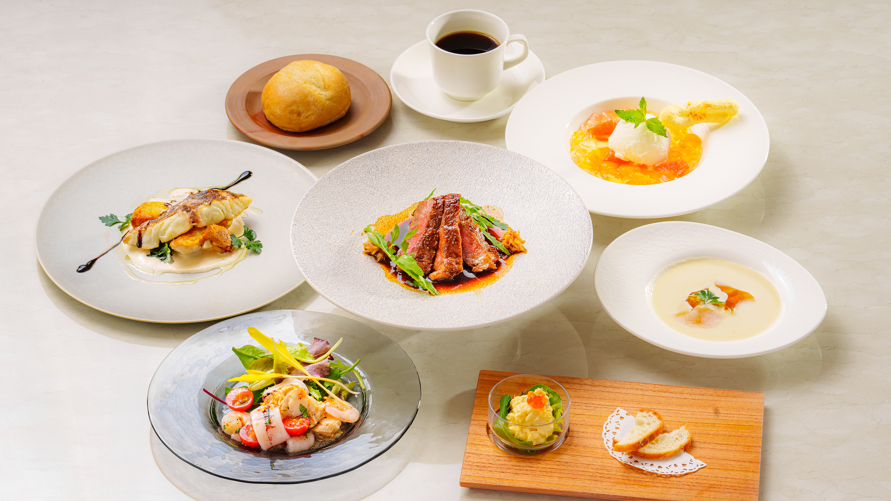 ＜夕食＞瀬戸内フレンチディナー（4月～9月）