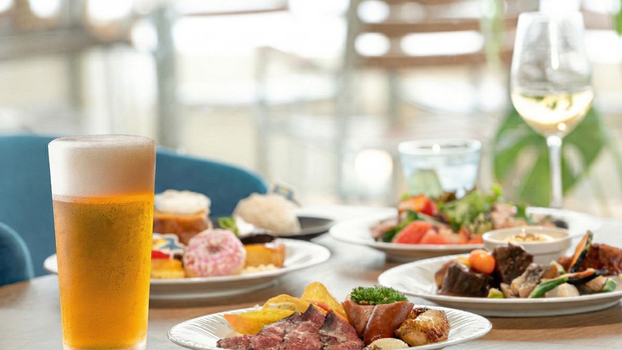 【KOBE SEASIDE BEER TERRACE】テラス席で愉しむ美食！※夕朝食付（夕食17時）