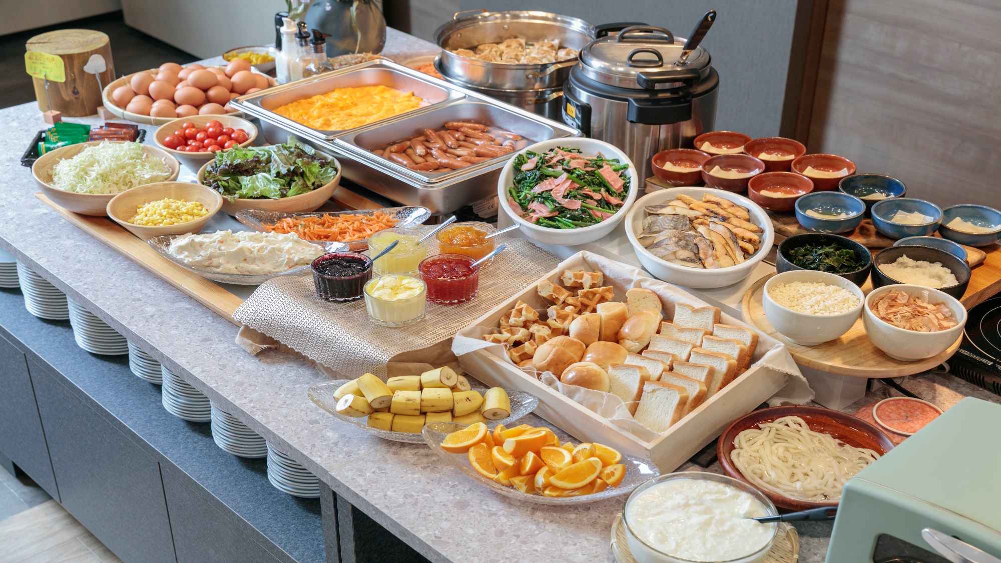 朝食無料サービス