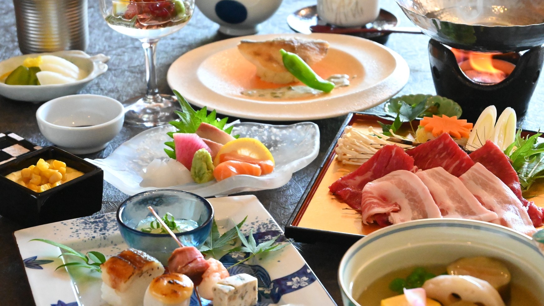 日々の忙しさを手放し、のんびりと温泉・風景・料理を楽しむ癒し旅プラン！ 