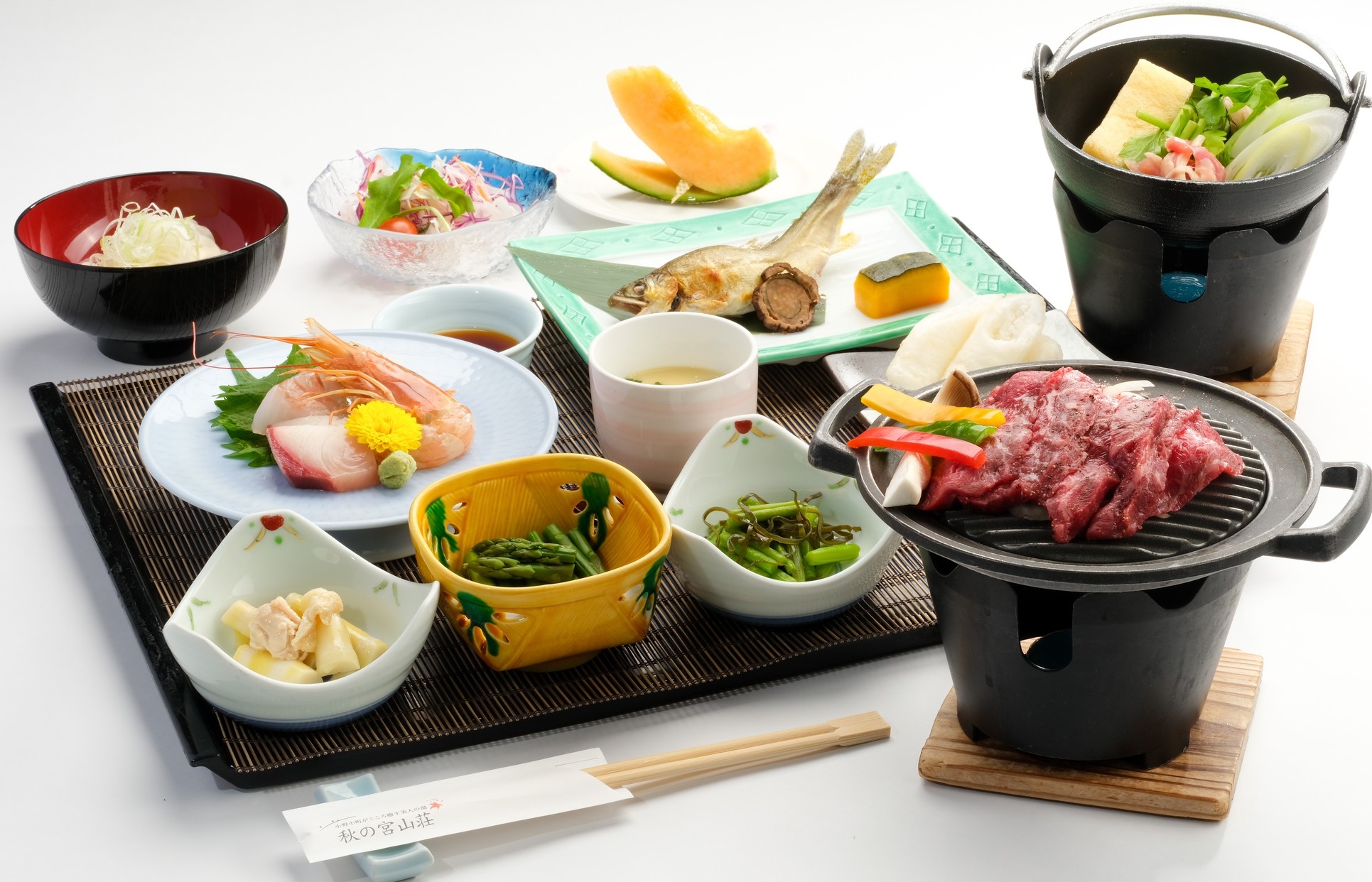 ＜＜東北6県民様限定＞＞【12歳以下宿泊無料】【2食付】特選黒毛和牛「皆瀬牛」御膳プラン