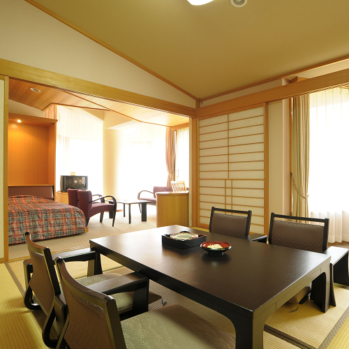 ห้องพักสไตล์ญี่ปุ่นผสมตะวันตก