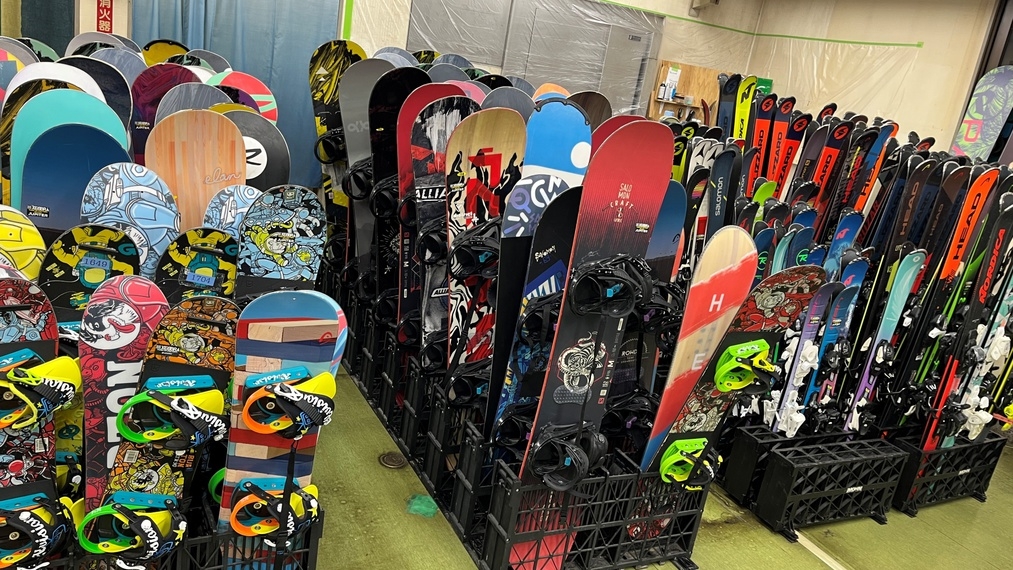 【フルセット】手ぶらでOK！スキー・スノーボード レンタル付きプラン＜夕朝食付＞