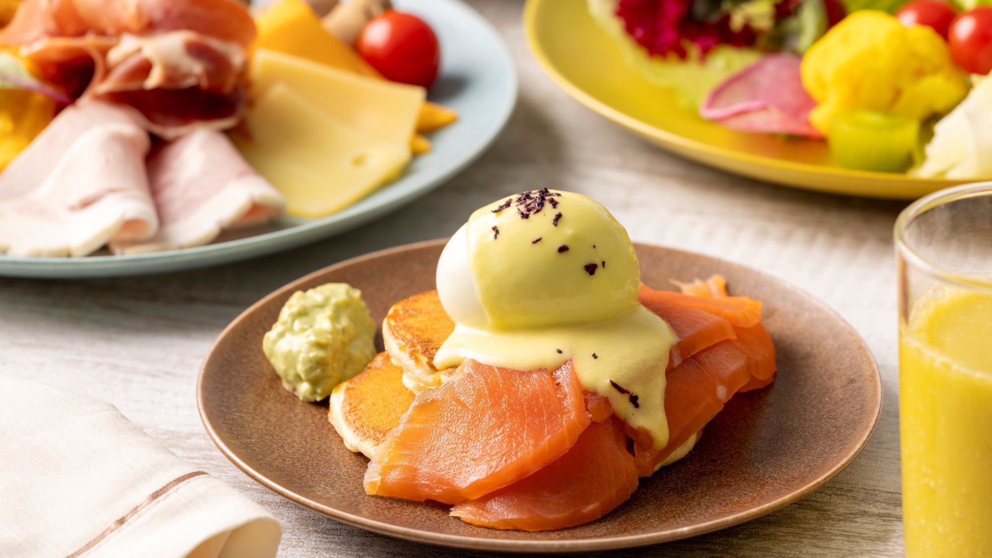 【さき楽15】朝食ビュッフェを愉しむ ｜ 蔵王連峰に臨む高原リゾート＜朝食付き＞