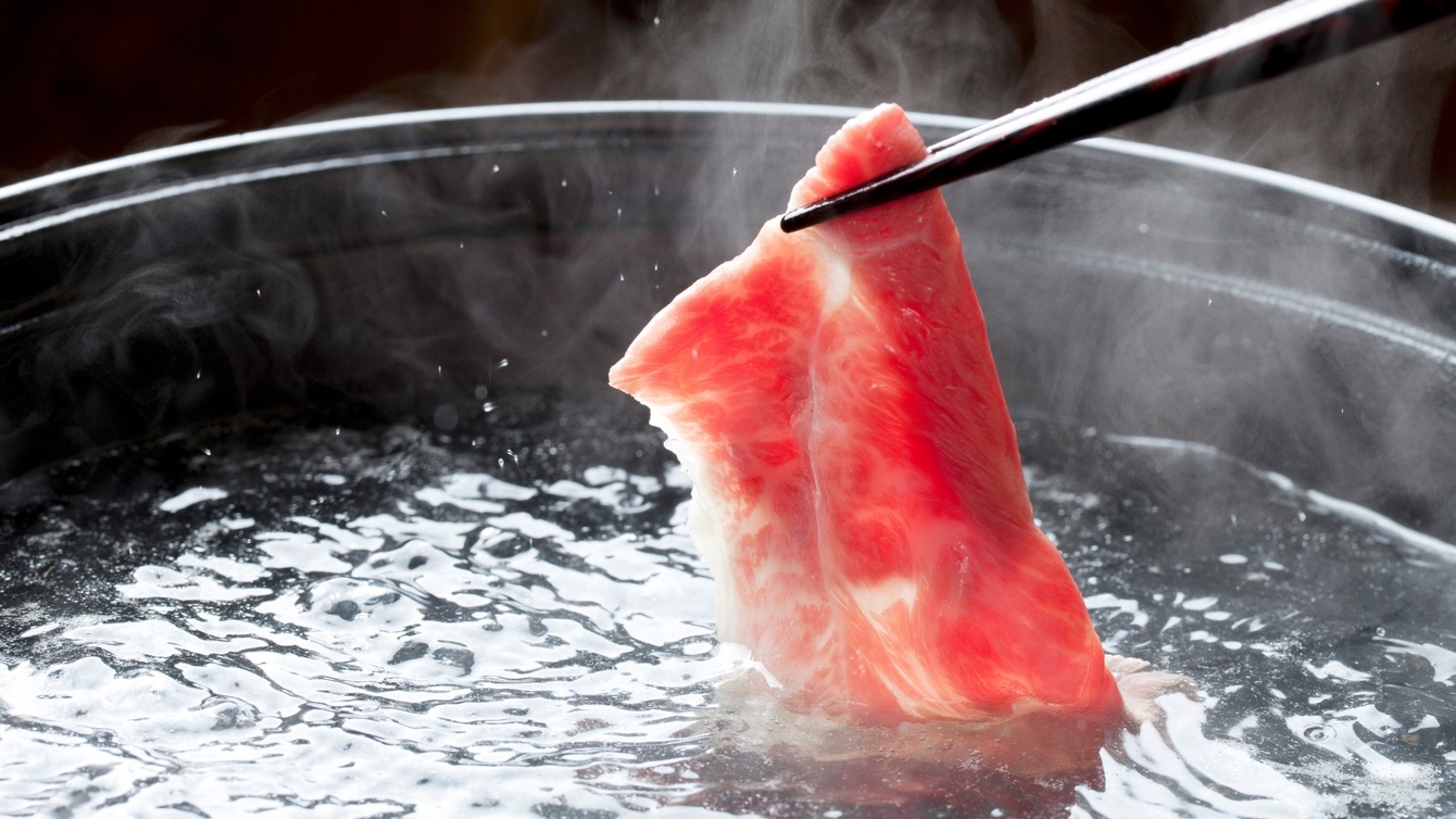 【冬/牛たん】しゃぶしゃぶ・野菜添え付きプラン＜夕朝食付き＞