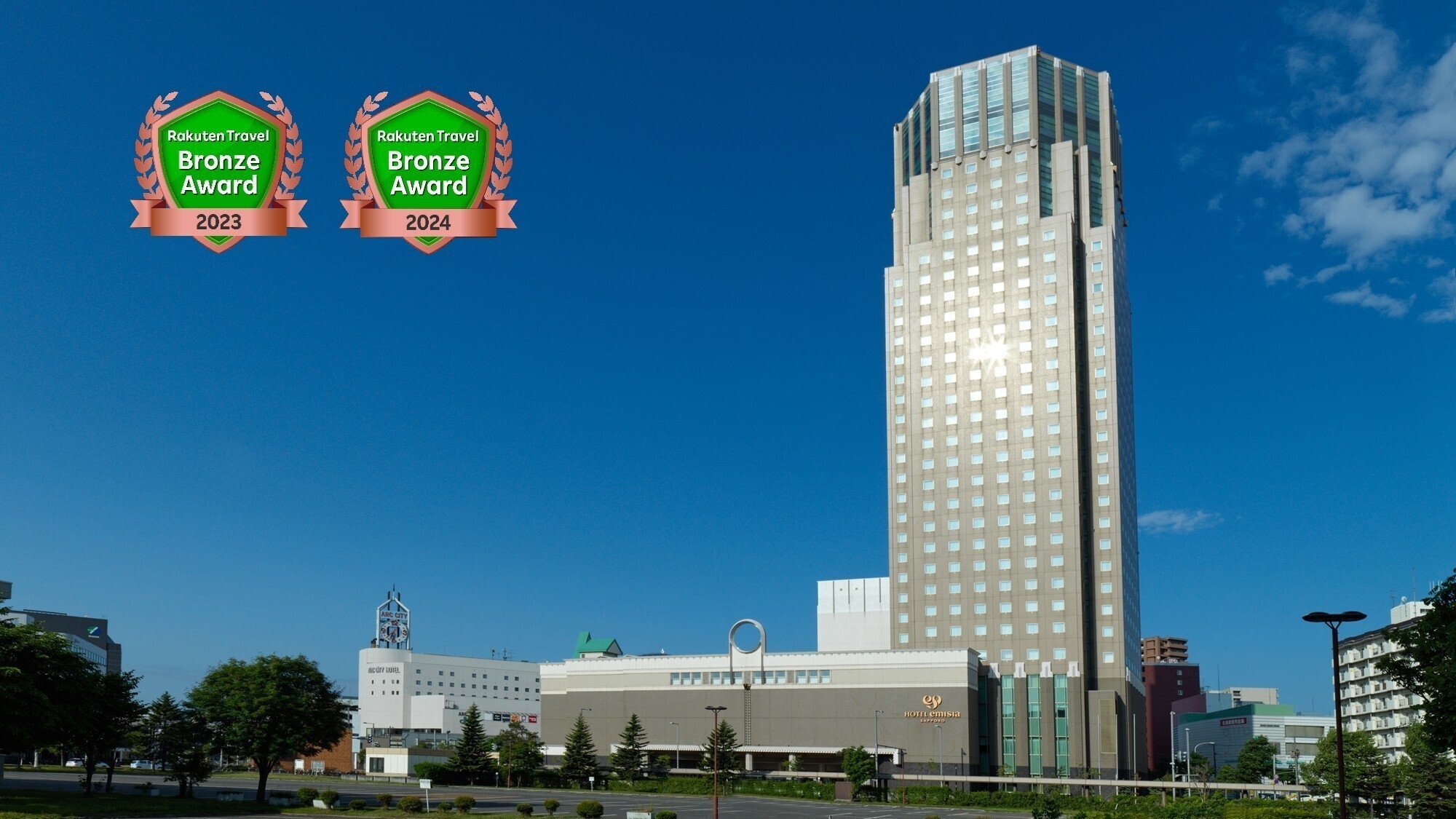 【秋冬SALE】《空港からＪＲ２８分・新札幌駅から徒歩３分》眺望豊かな高層階シティホテル／食事なし 