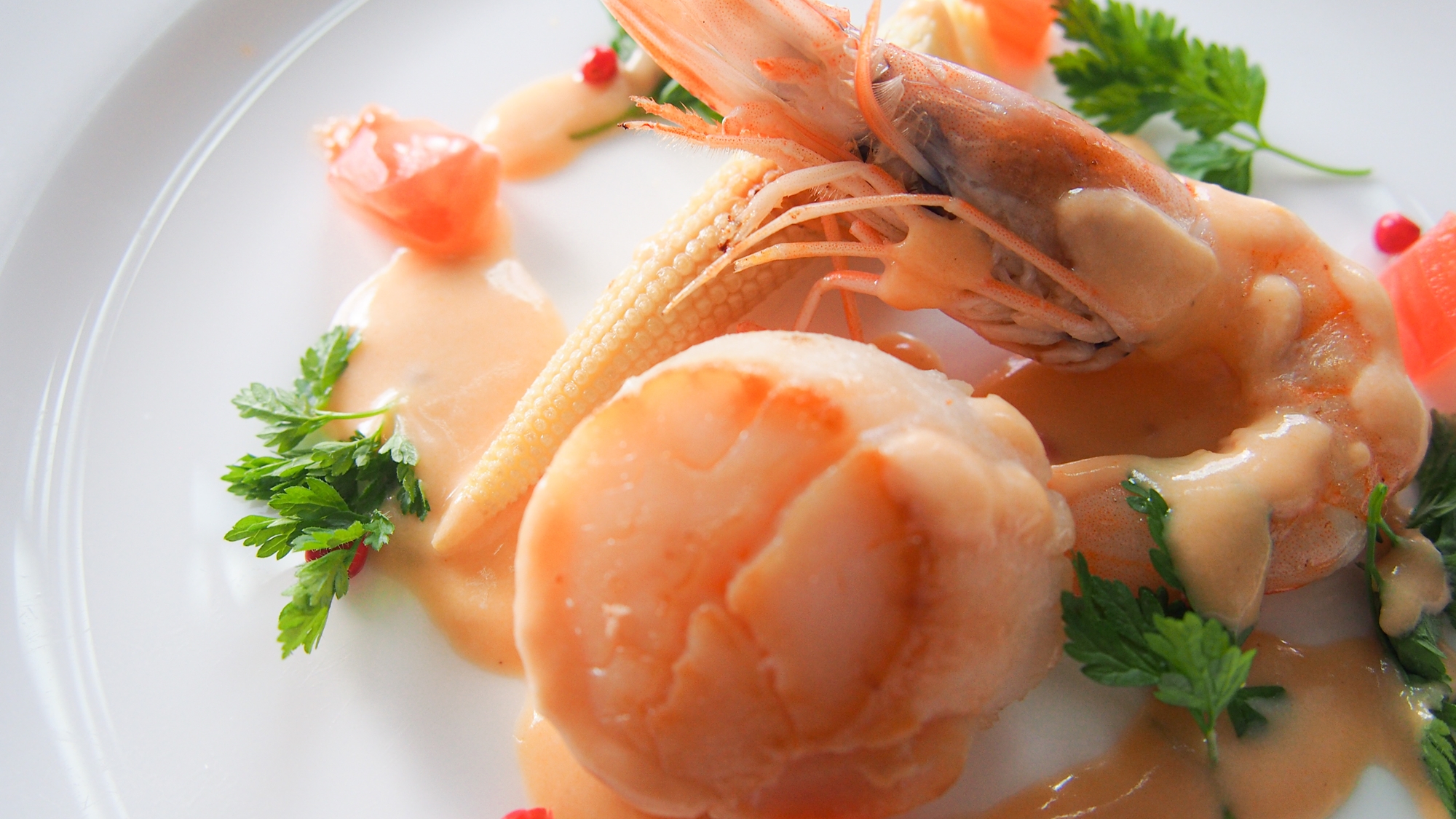 31階スカイレストラン「Hareus～ハレアス」の夕食イメージ【シーフードセット】