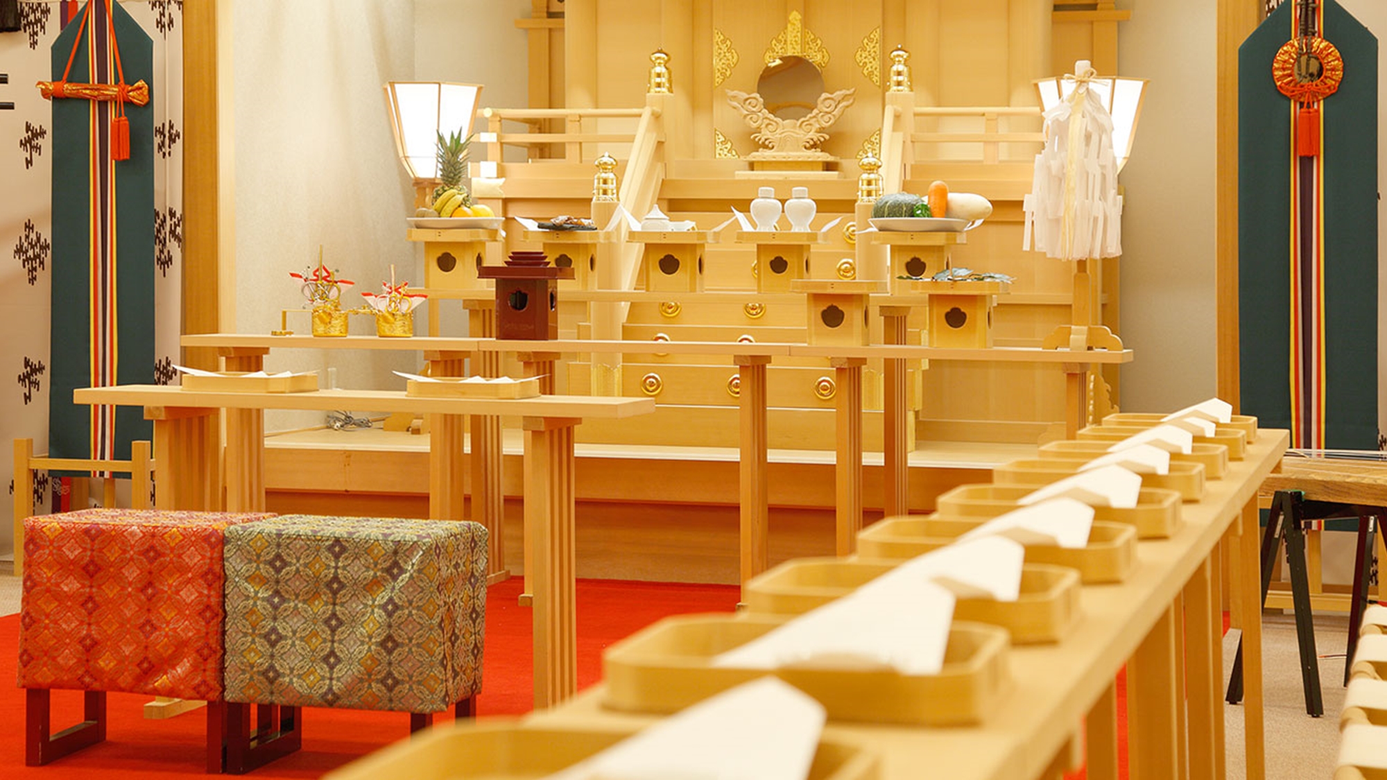 日本古来の伝統を重んじる神前結婚式