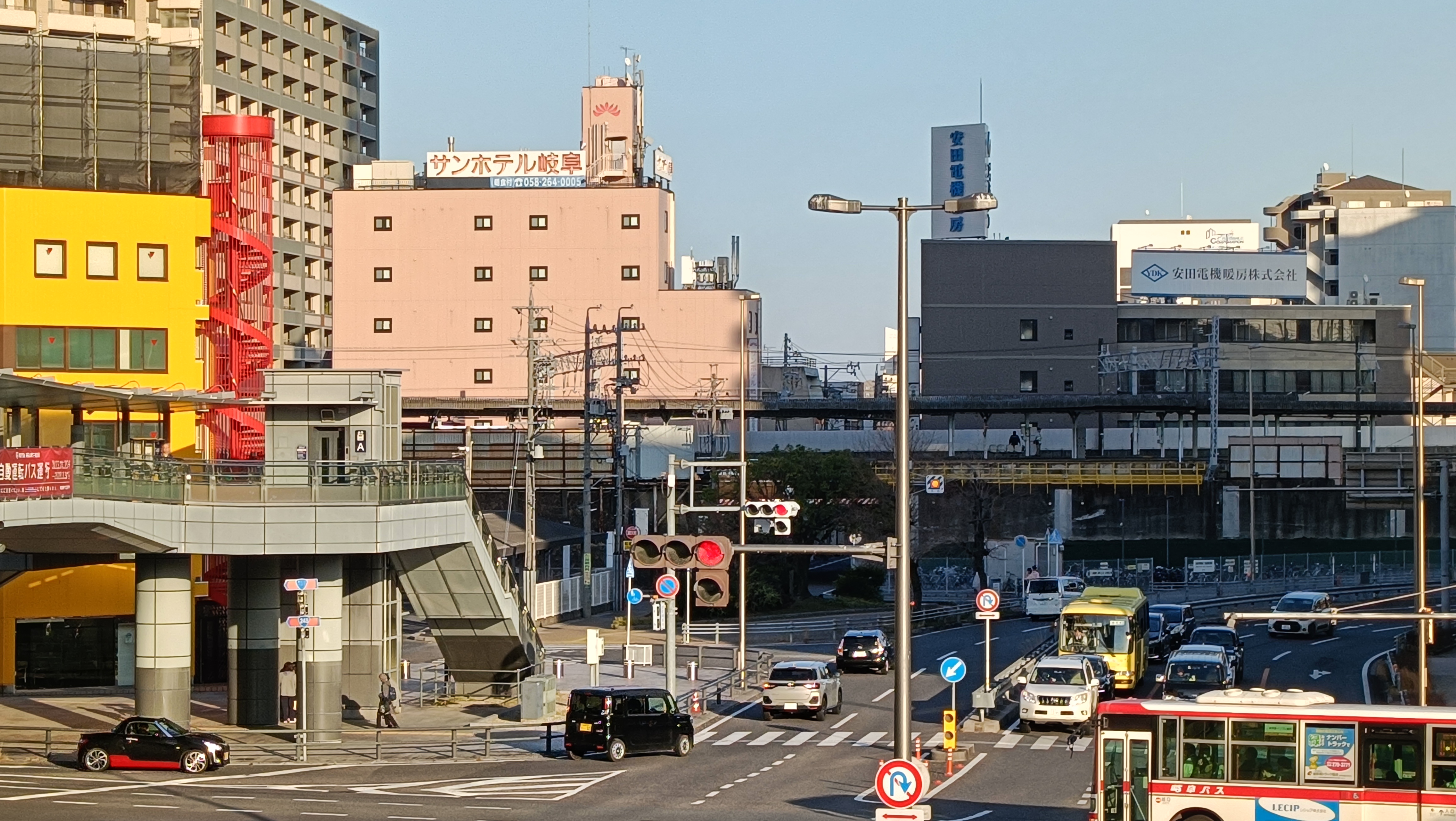 JRデッキからの写真