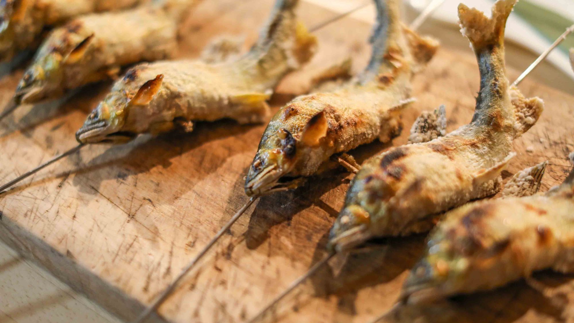 鮎の塩焼き