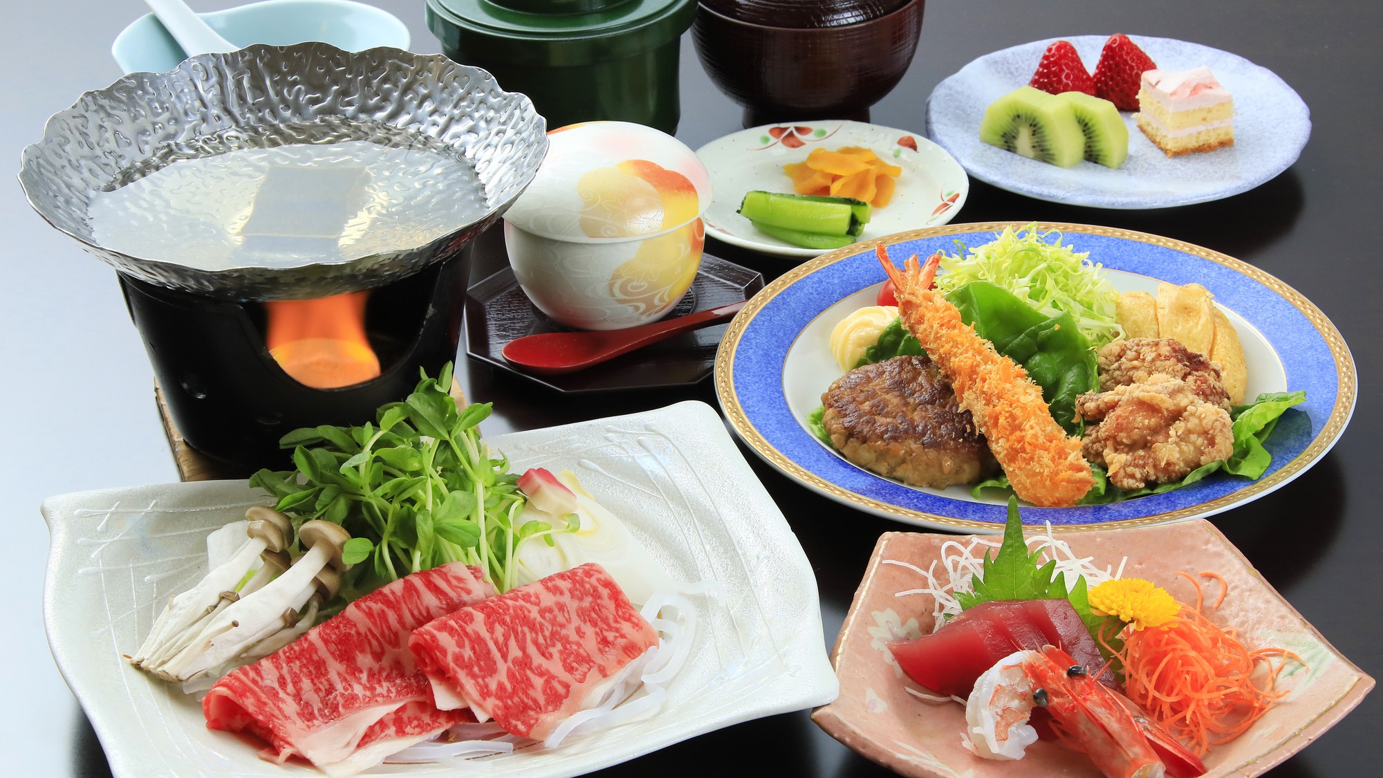 【ホテル茜】夕食イメージ（小学生） (3)