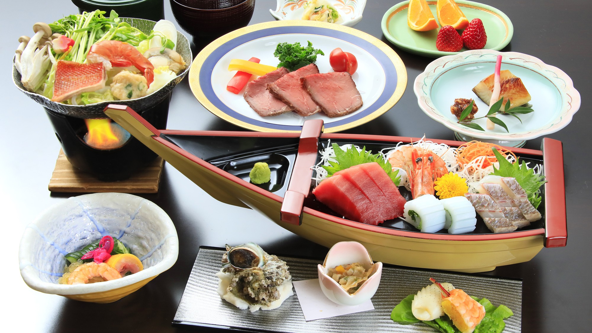 ボリューム抑えめ少量会席 (2)