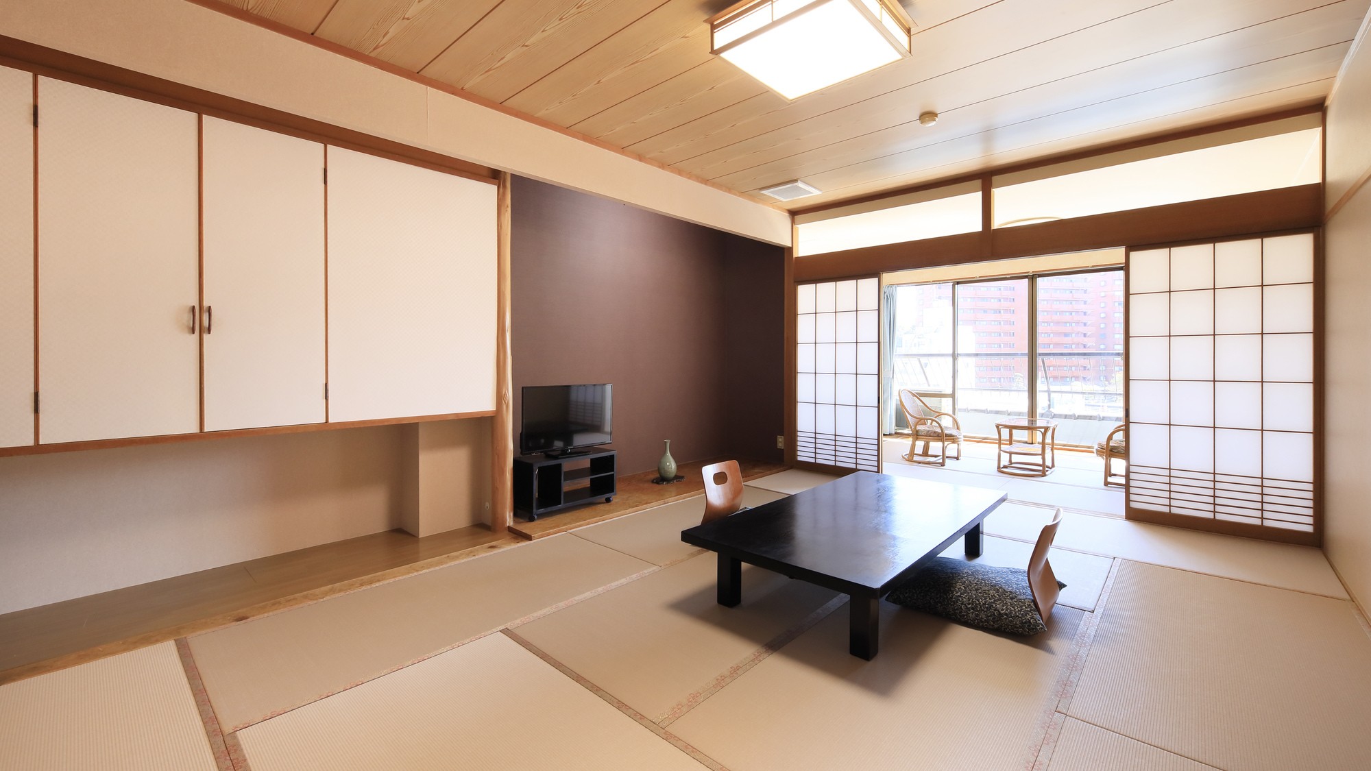 【ホテル茜】通常和室（12畳＋広縁） (4)