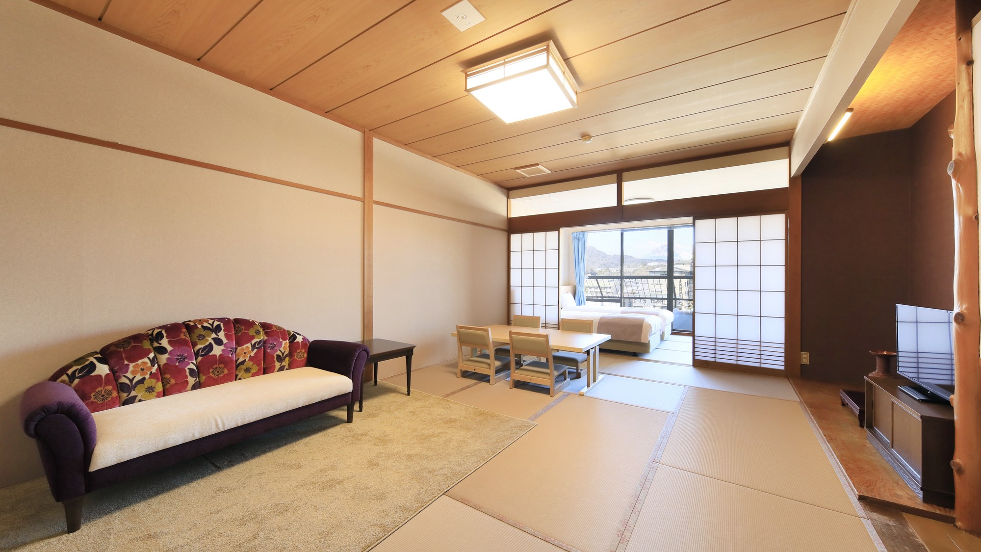 【ホテル茜】富士山側和室ツイン（12畳＋広縁） (5)