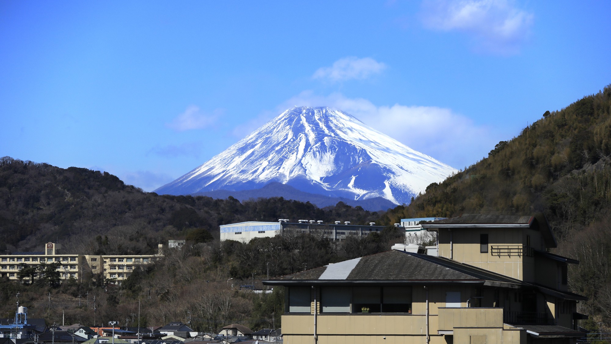 【ホテル茜】富士山側客室からの眺め (2)