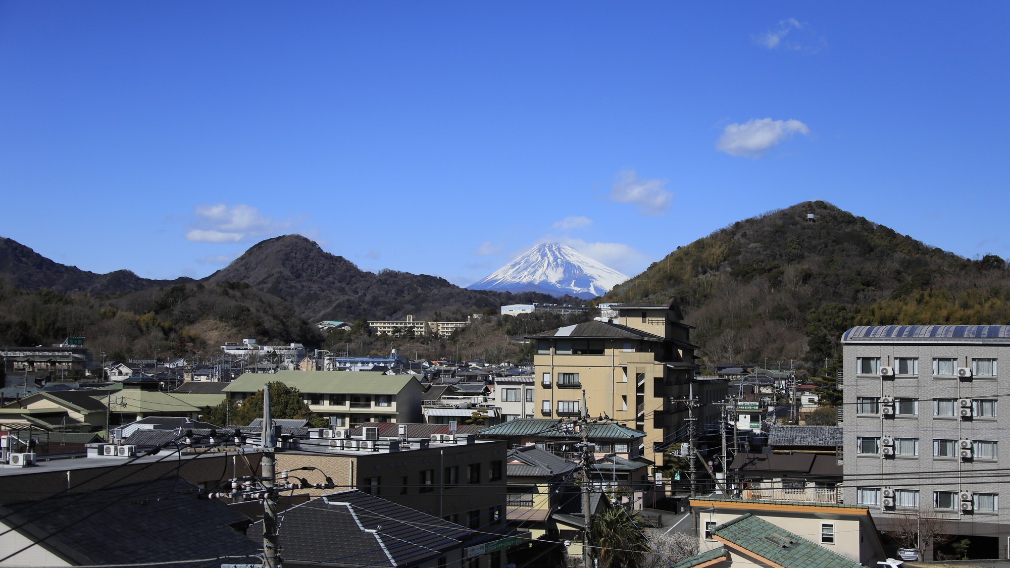 【ホテル茜】富士山側客室からの眺め (1)