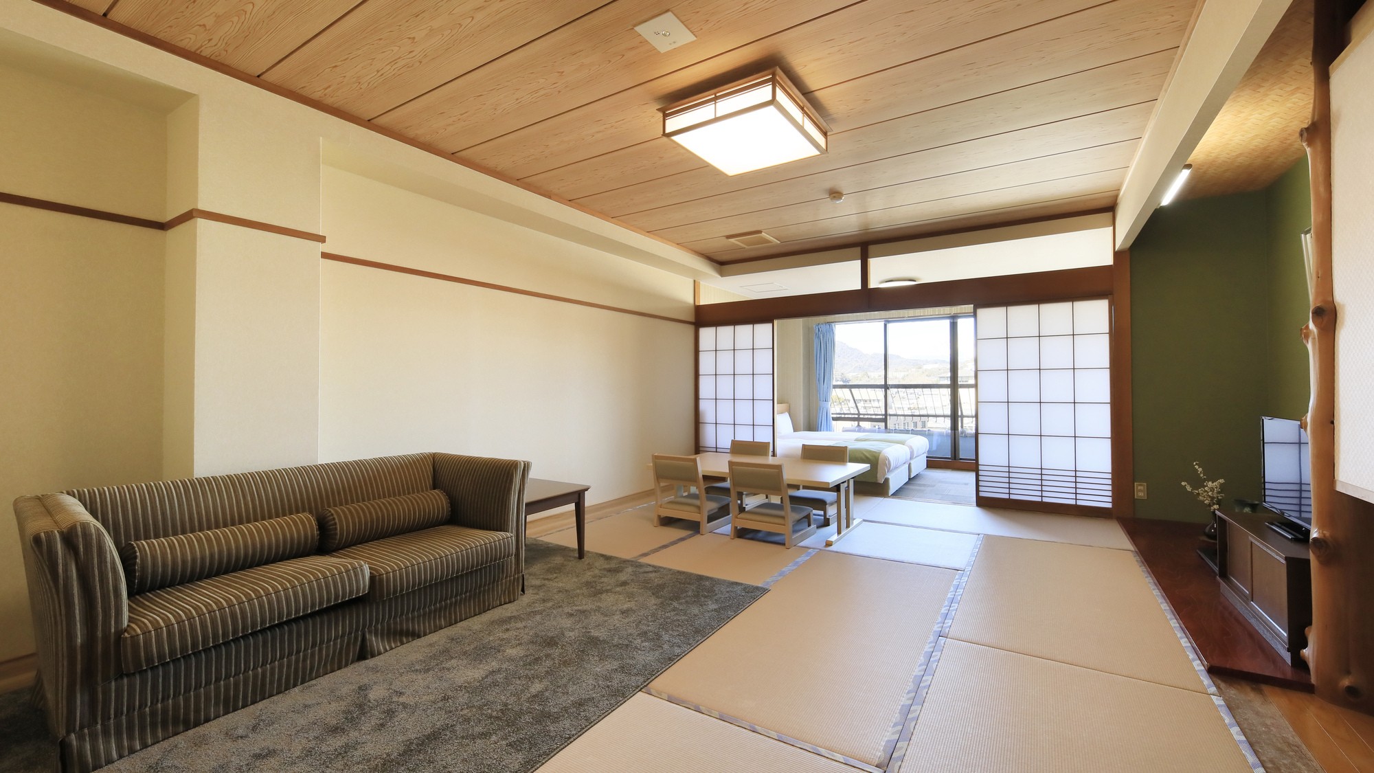 【ホテル茜】富士山側和室ツイン（12畳＋広縁） (9)