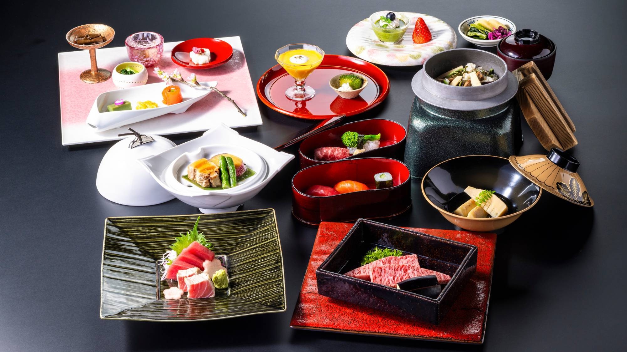 【シルバーウィークプレミアム】露天風呂付客室＆お部屋食●甲州牛溶岩石焼ほか最上会席と信玄の湯堪能