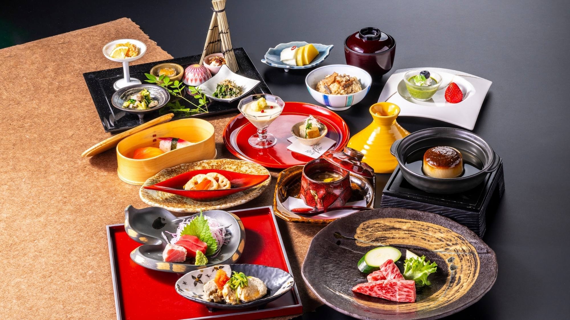 【新春ご優待プラン】＜1月土曜日限定＞特別価格〇新年初旅は常磐自慢の和会席と信玄の湯を堪能〇胡蝶膳